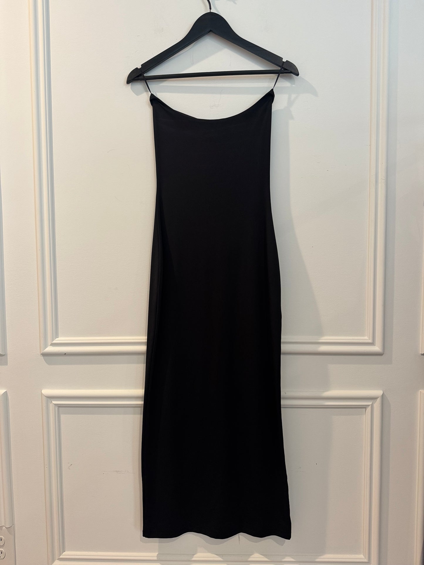 Babaton Strapless Maxi Tube Dress, Size Medium