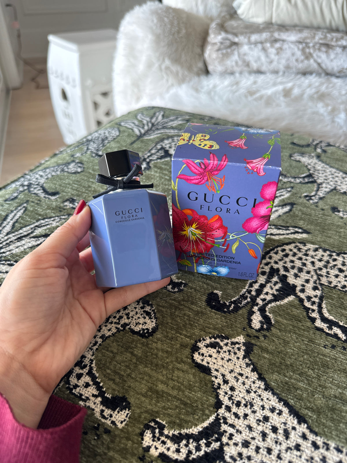 Gucci Flora Limited Edition 2020 “Gorgeous Gardenia” Eau De Toilette, 1.6 fl oz