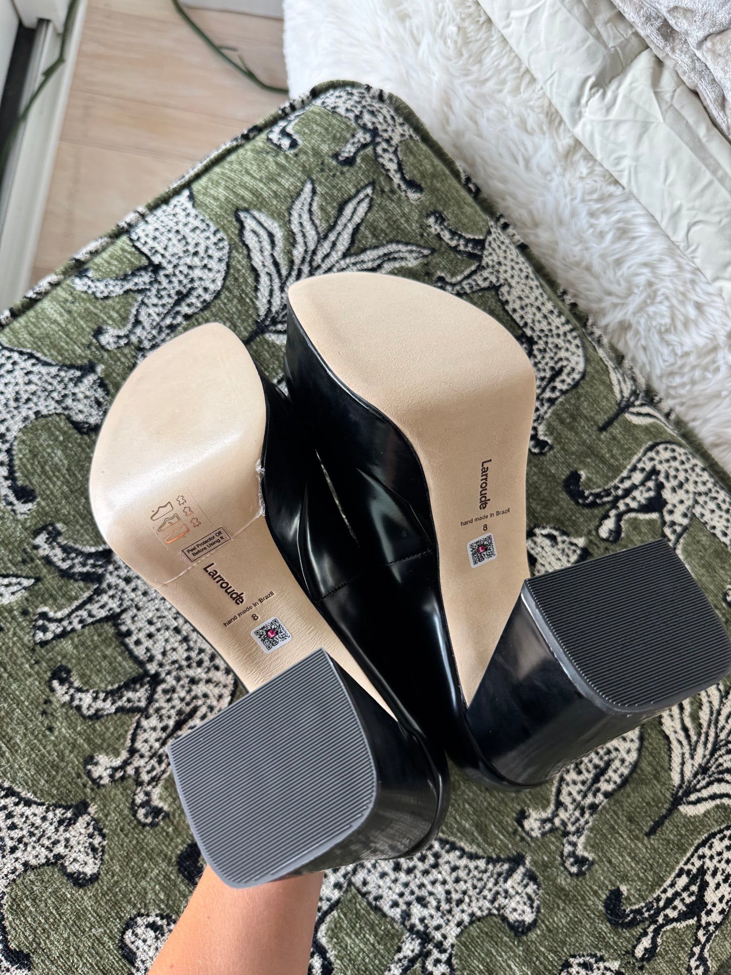 Larroudé Platform Maryjane Pumps, Size Women’s US8