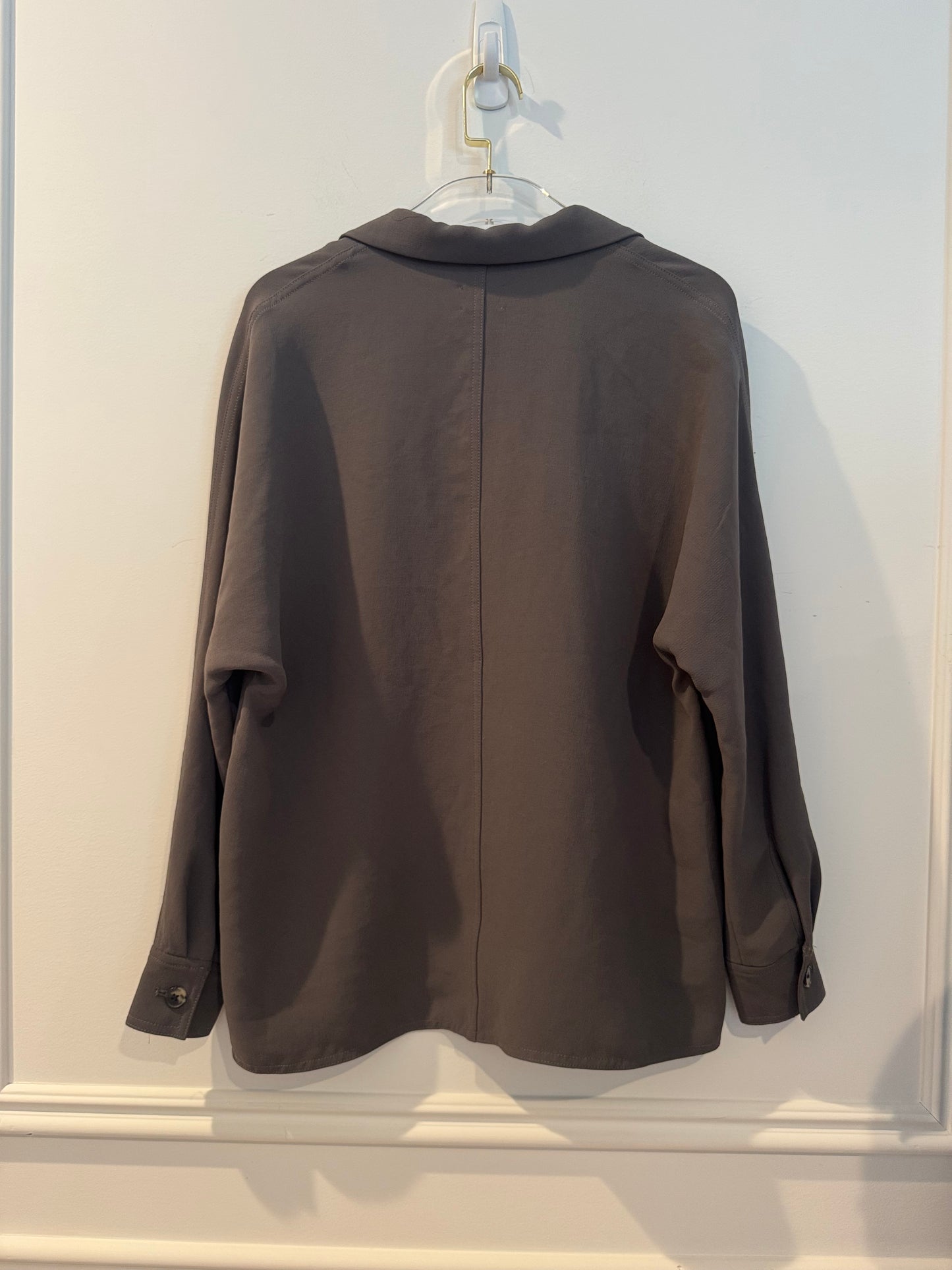 Wilfred Grey Button-up, Size Small