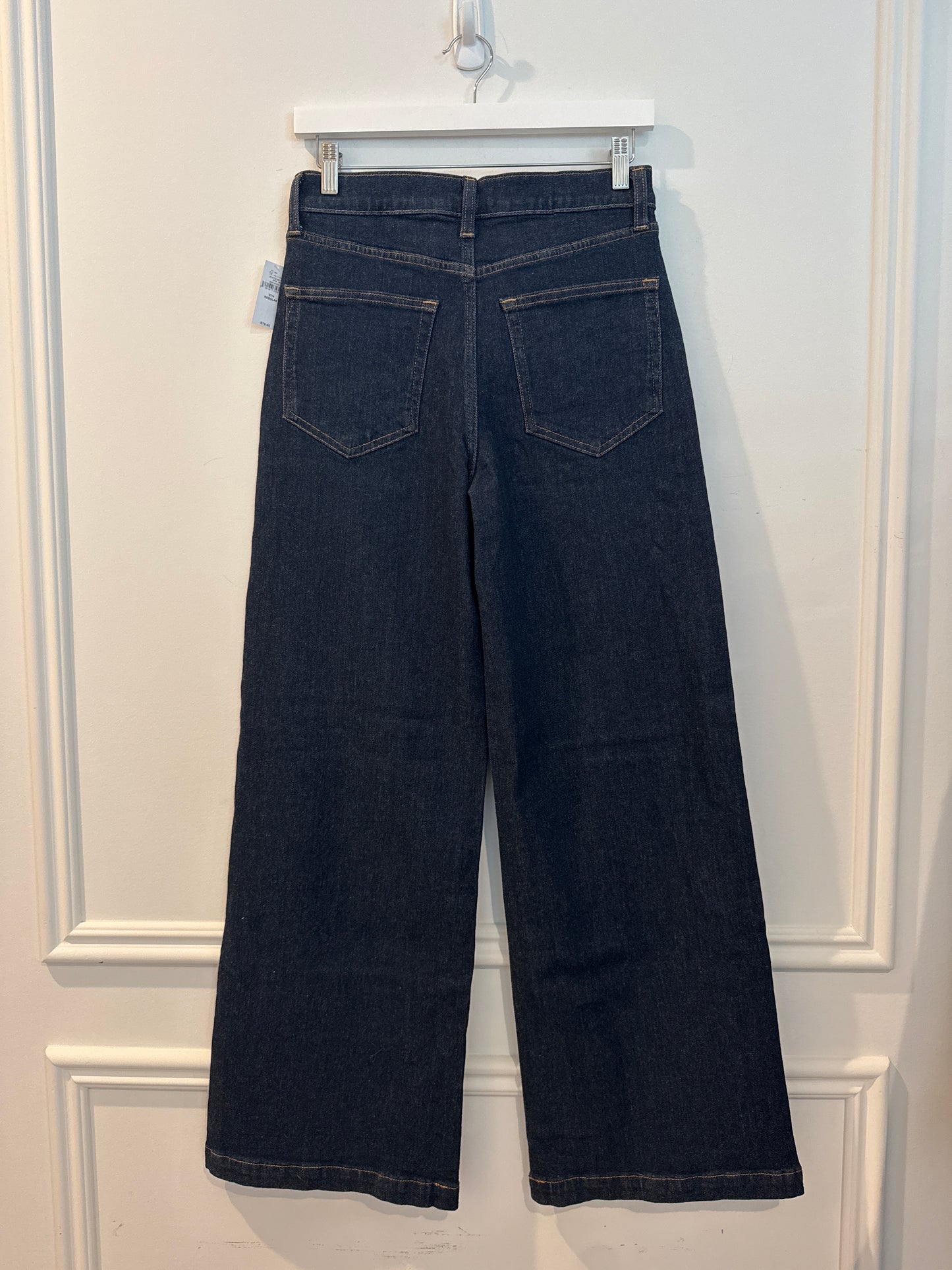 Gap High Rise Stride, Dark Wash, Size 4