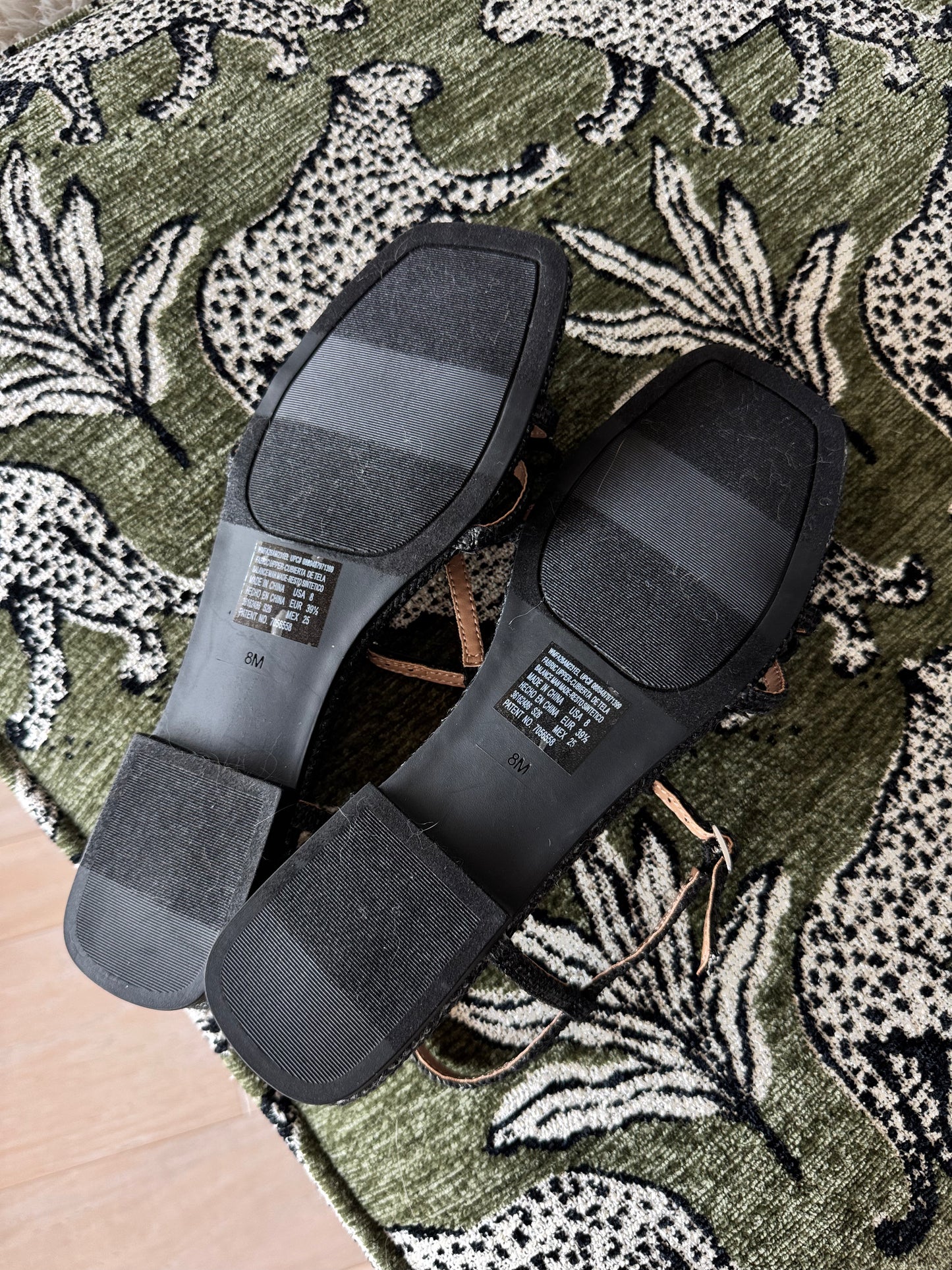 Free Assembly/Amazon Black Shoe Bundle, Both Size 8