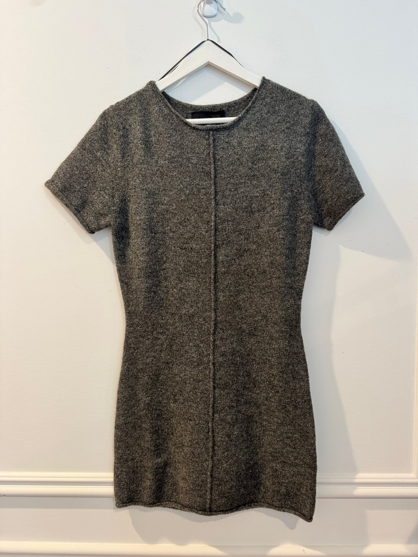 Zara Grey Dress, Size Medium