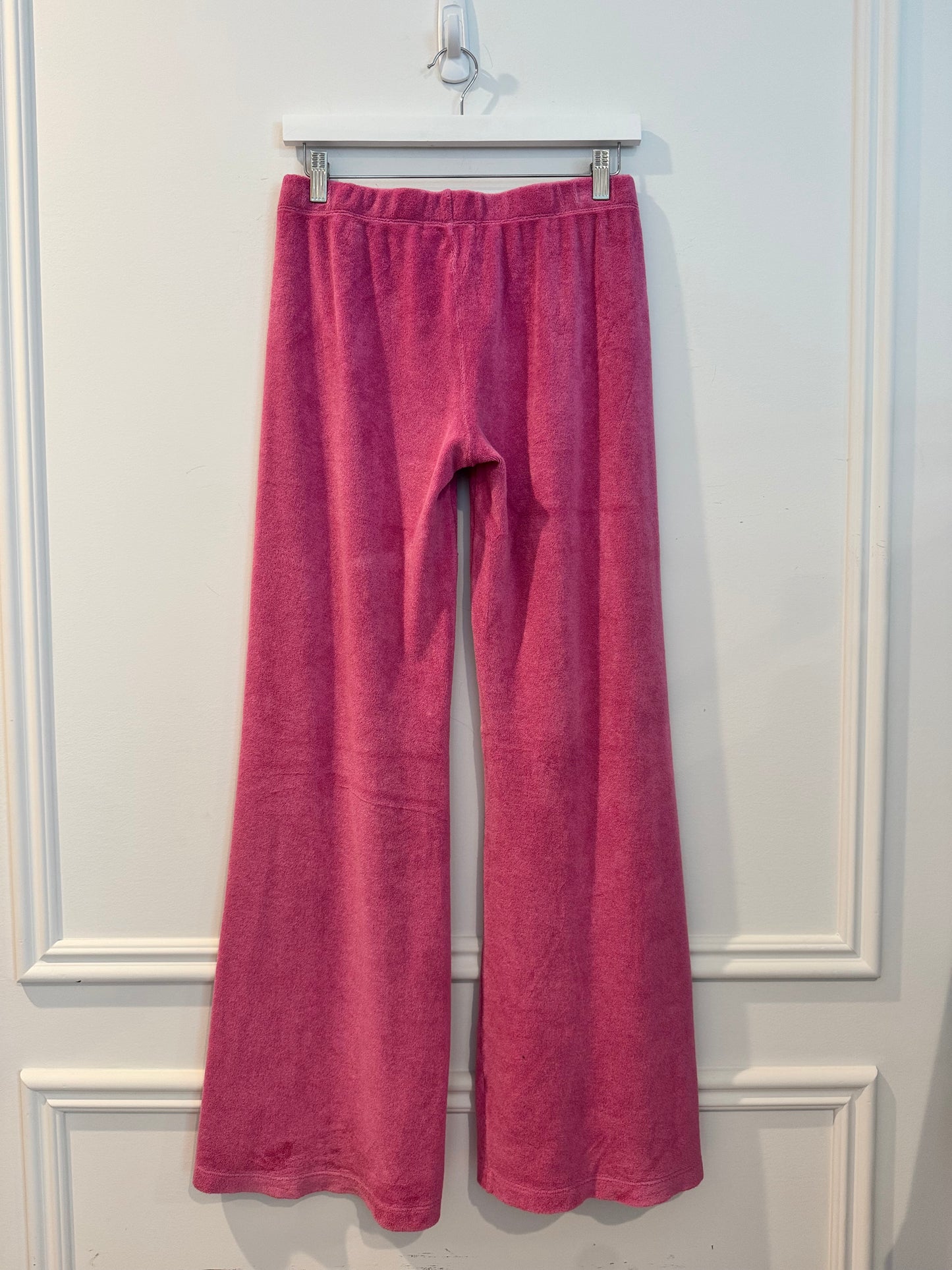 Suzie Kondi Zephyra Flare Pants, Terry Pink, Size Small