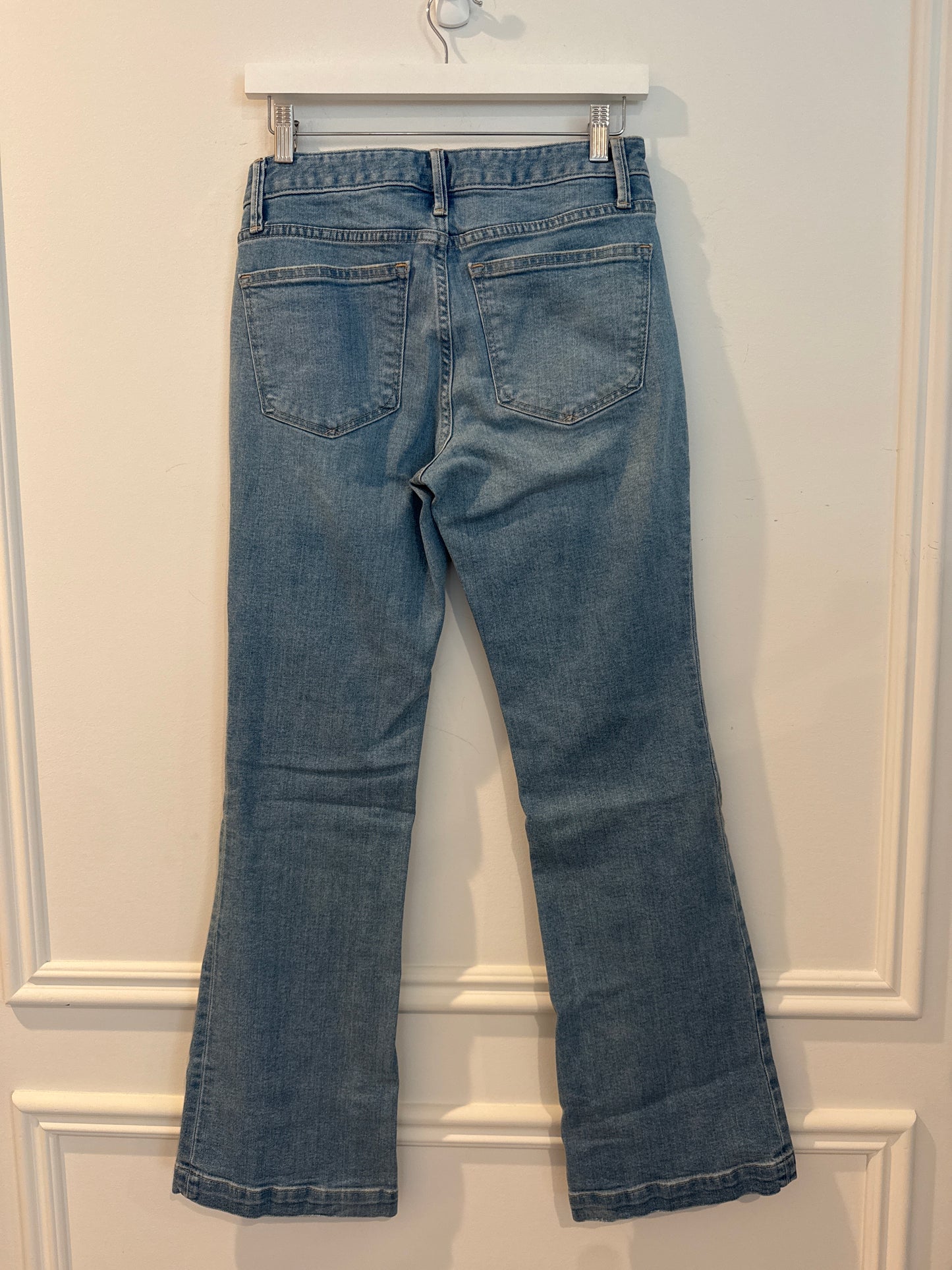 Gap Long & Lean Low Rise Denim Jeans, Size 4