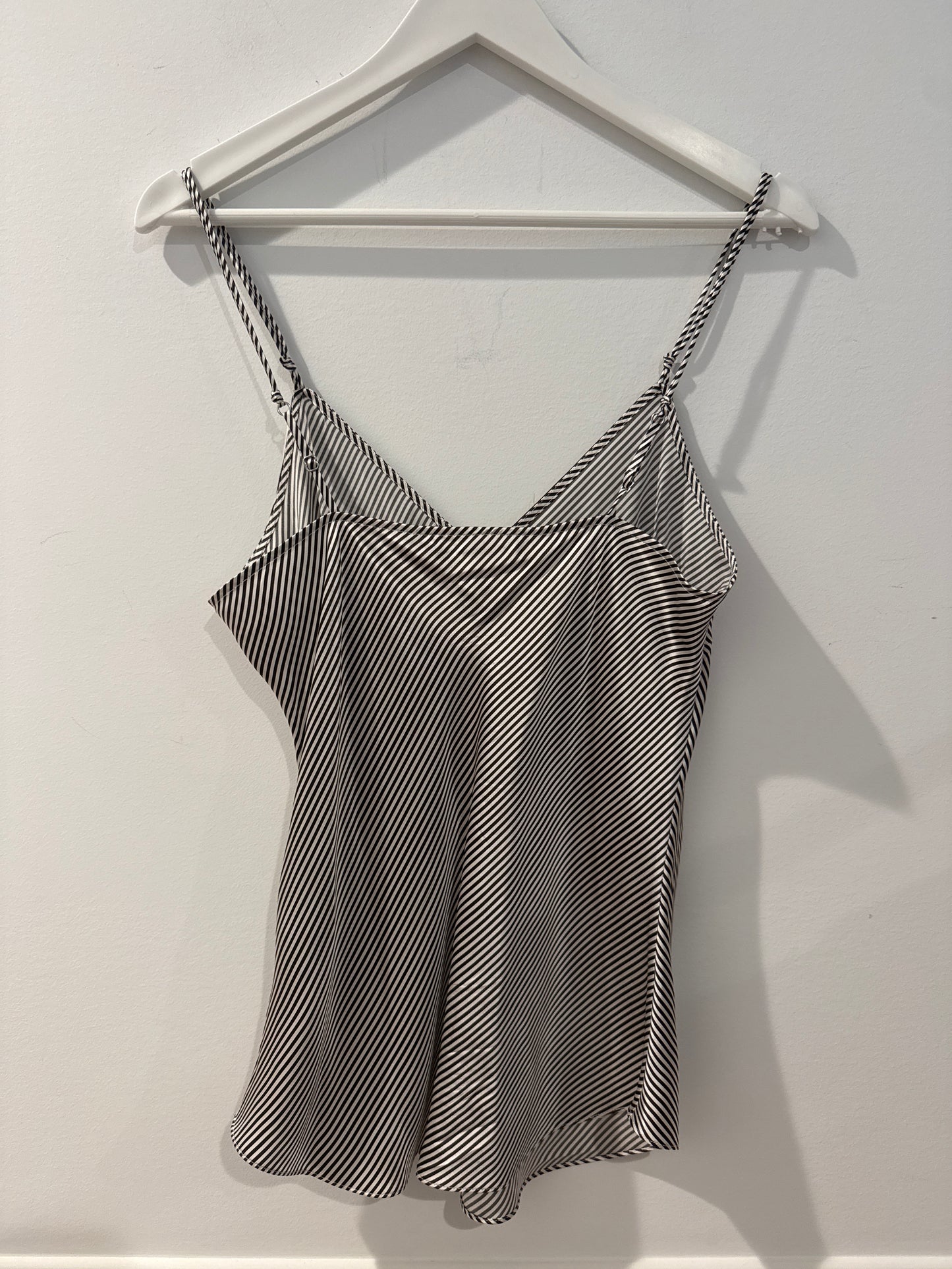 Frame Striped Tank, Size Small