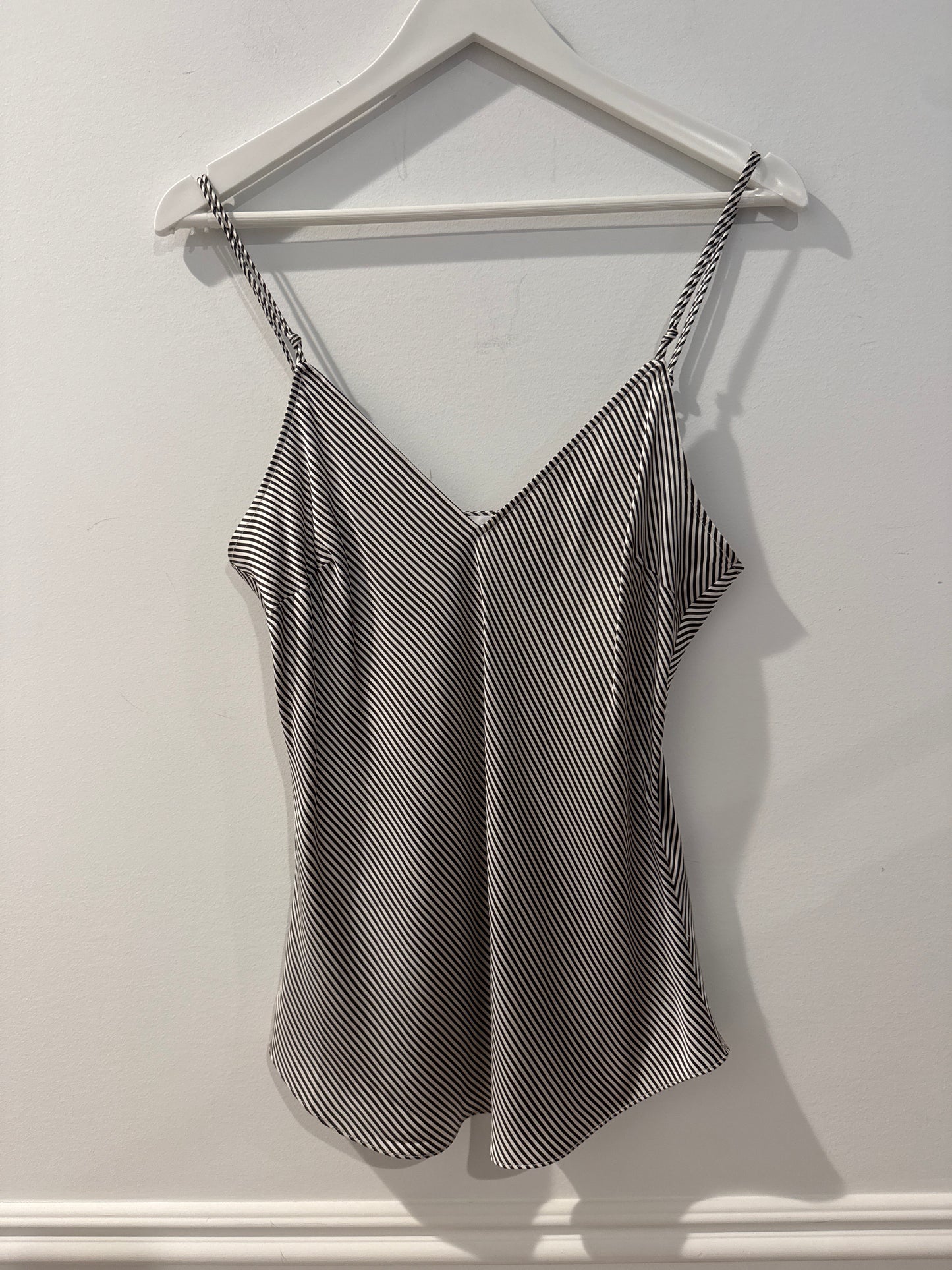 Frame Striped Tank, Size Small
