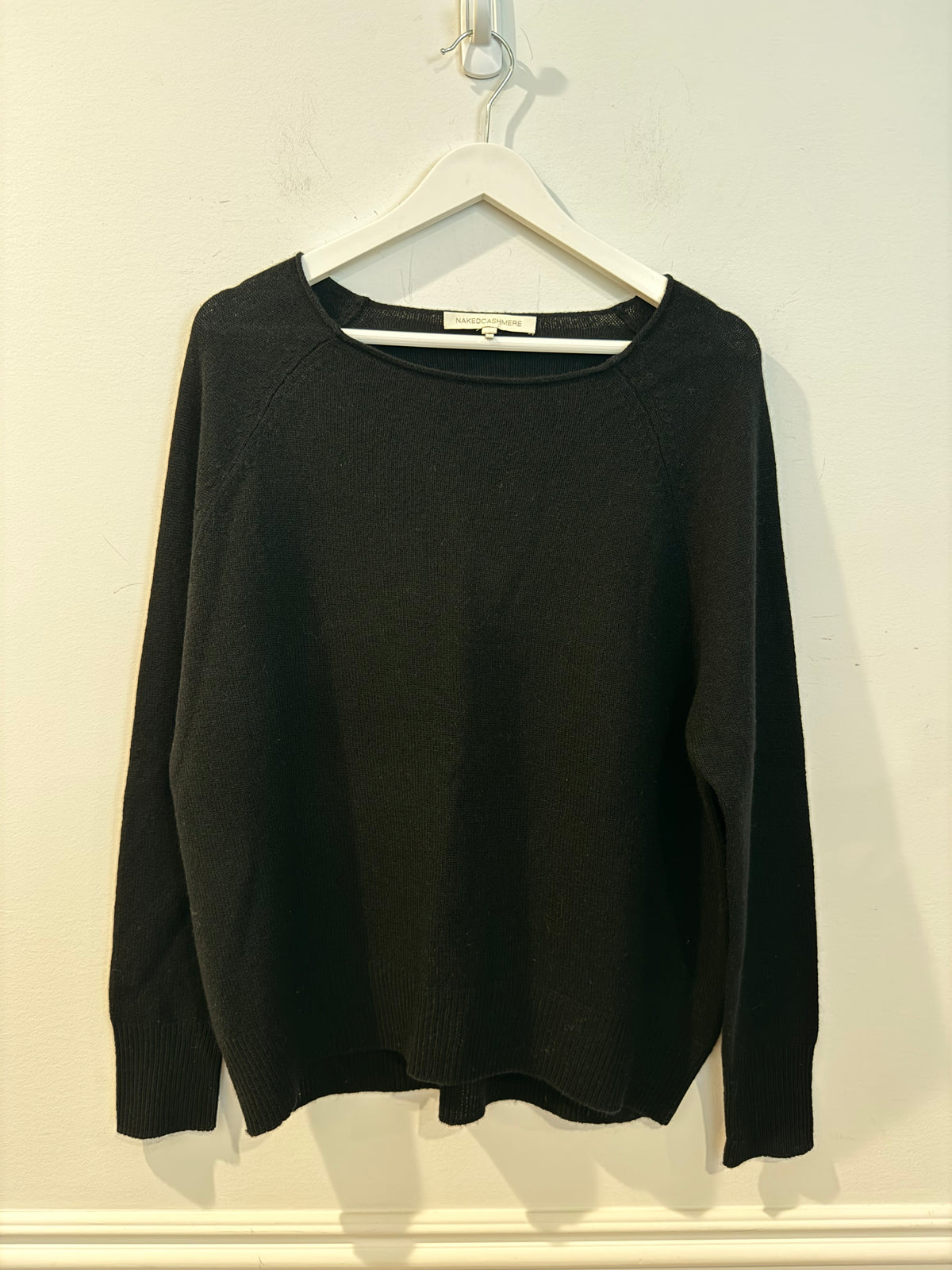 Naked Cashmere Long Sleeve, Black, Size Small