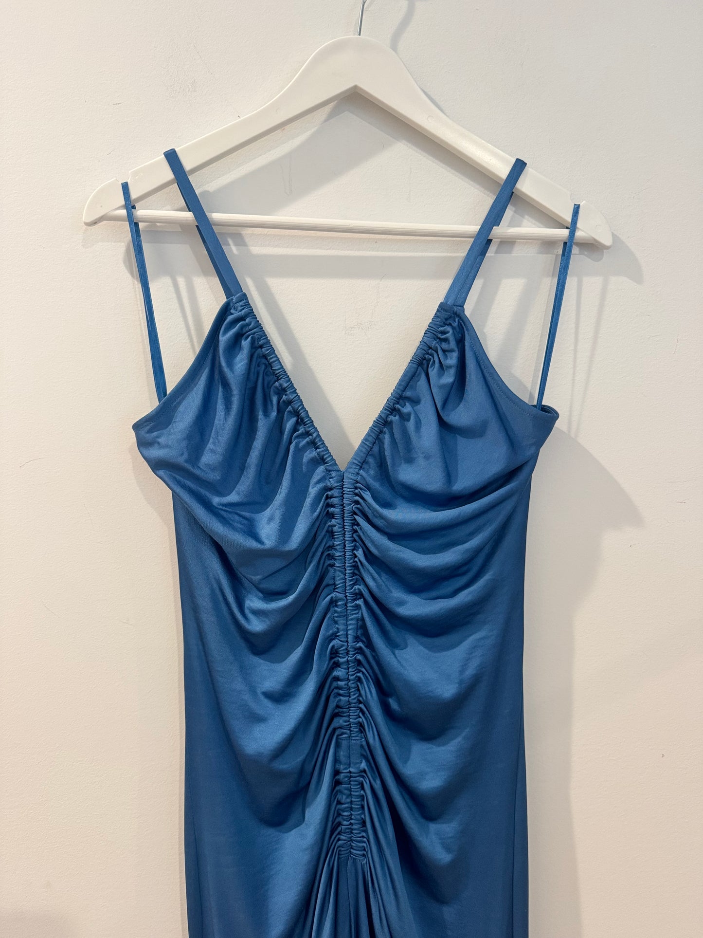 Diane von Furstenberg Gillian Dress, Blue, Size Small