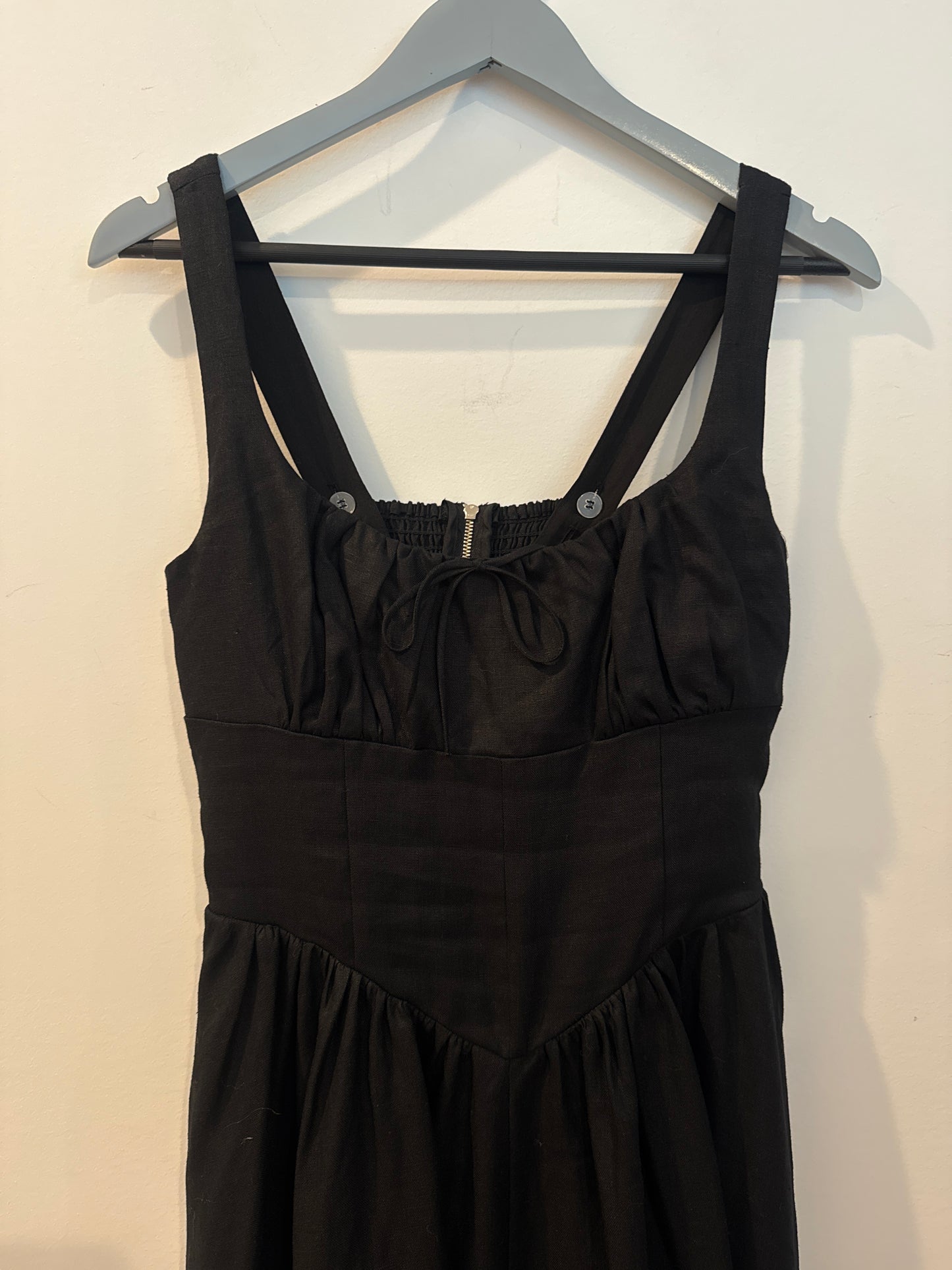 Reformation Black Dress, Size 6