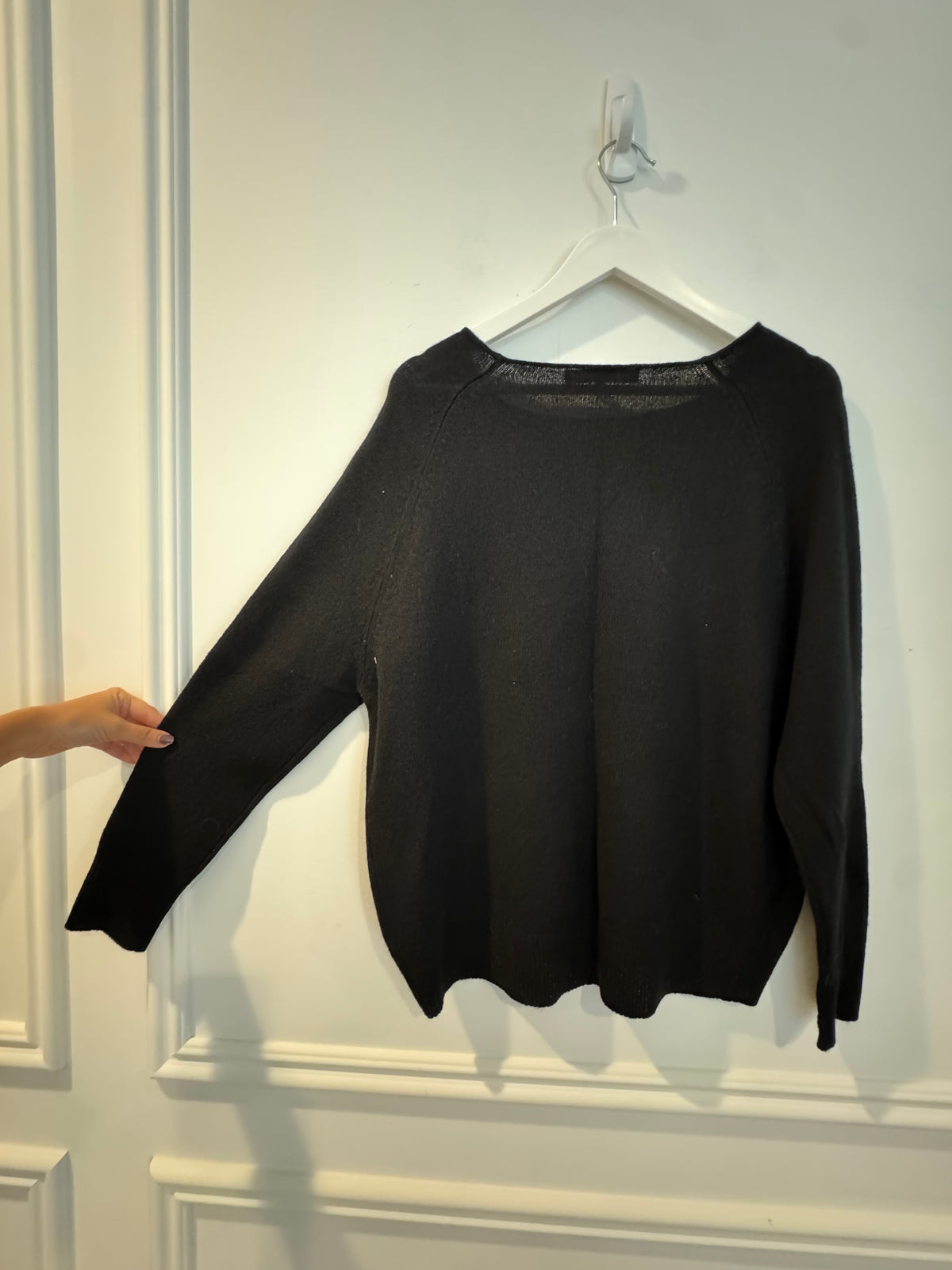 Naked Cashmere Long Sleeve, Black, Size Small