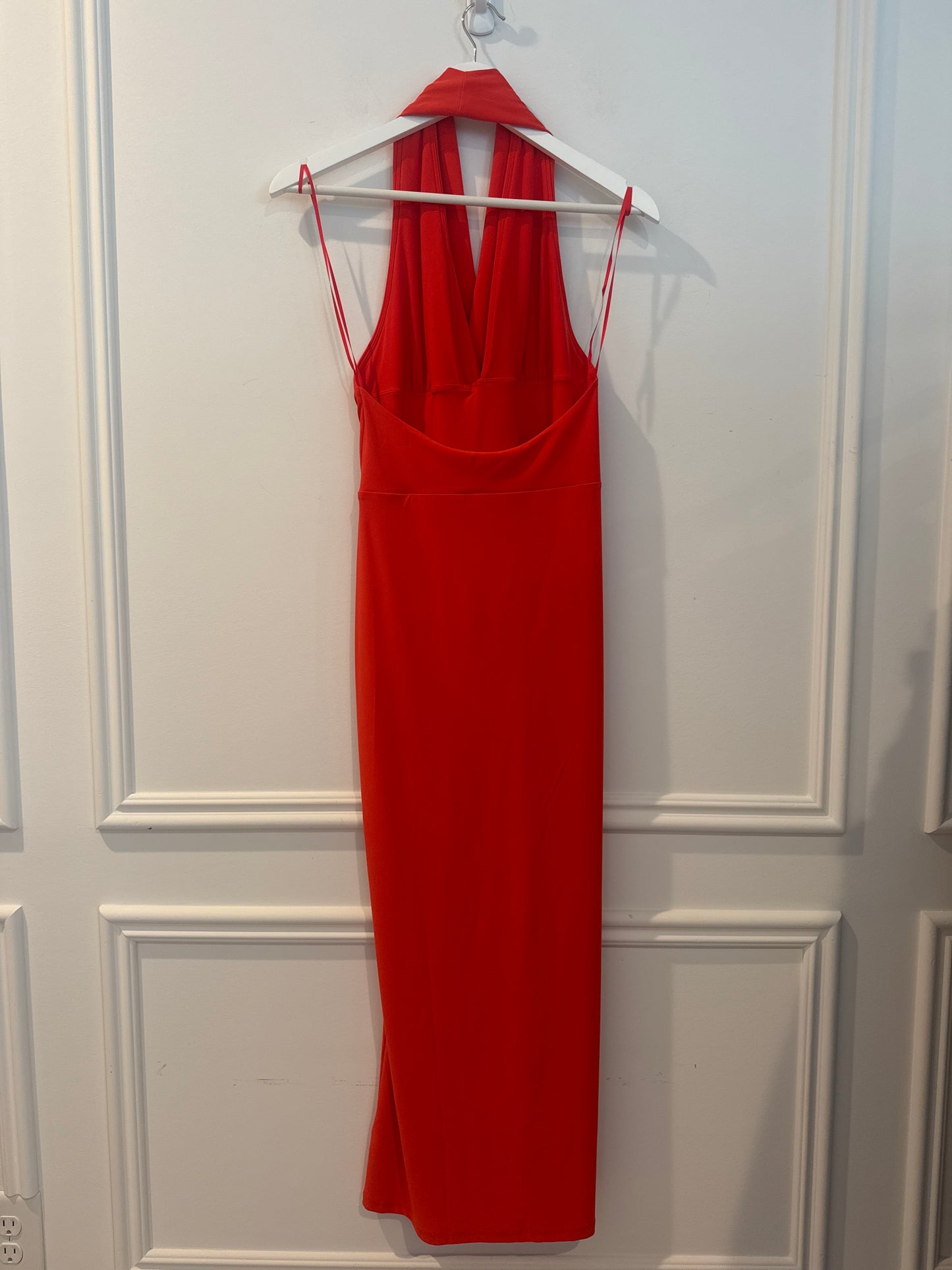 TEN By Aritzia Red Halter Dress, Size Small