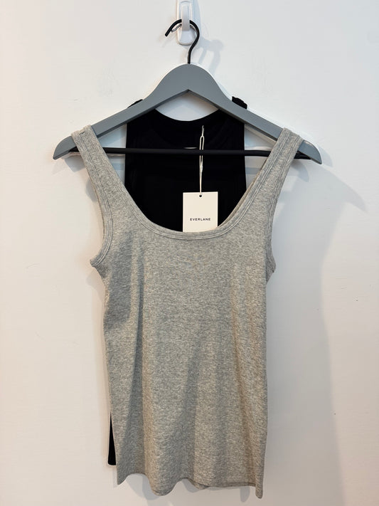 Everlane “Supima Cotton” Tank Top Bundle, Different Styles, Both Size Small