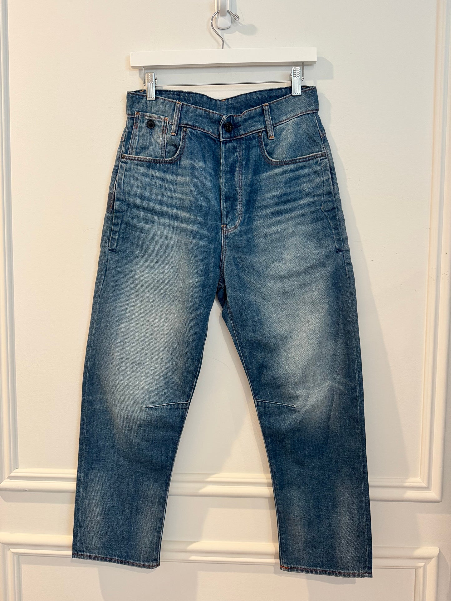 G-Star RAW Grip 3D Relaxed Tapered Jeans, Size 27