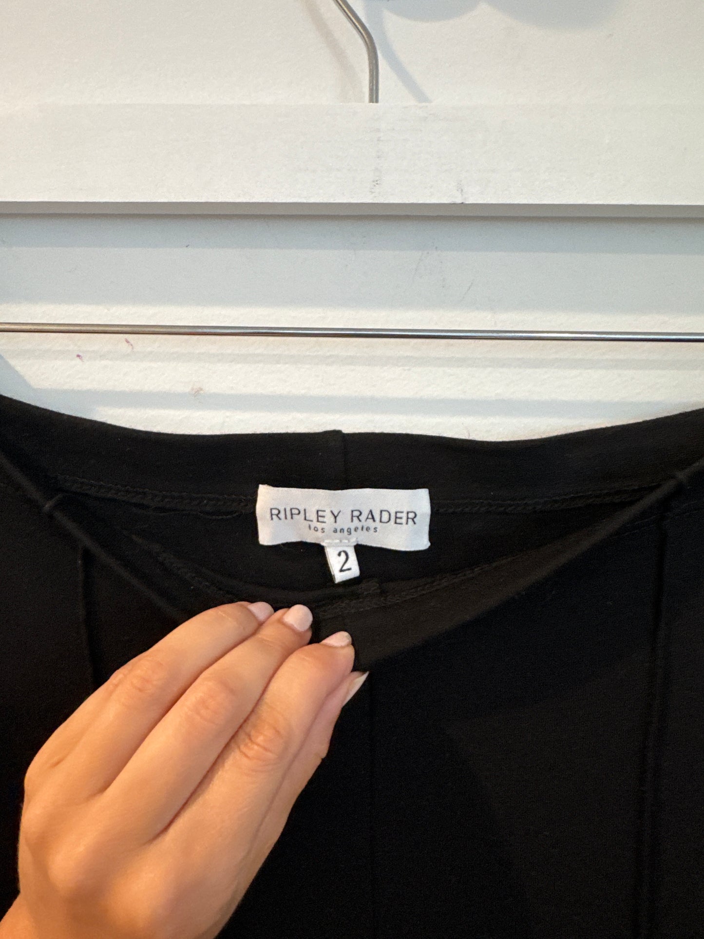Ripley Rader Ponte Knit Long Wide Leg, Size 2