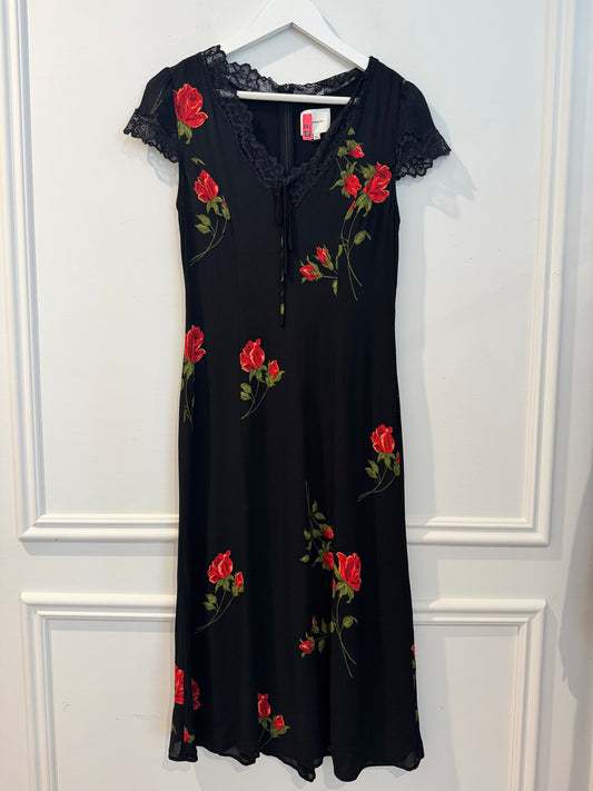 Reformation Tiffie Dress in “La Marais” Print, Size 6