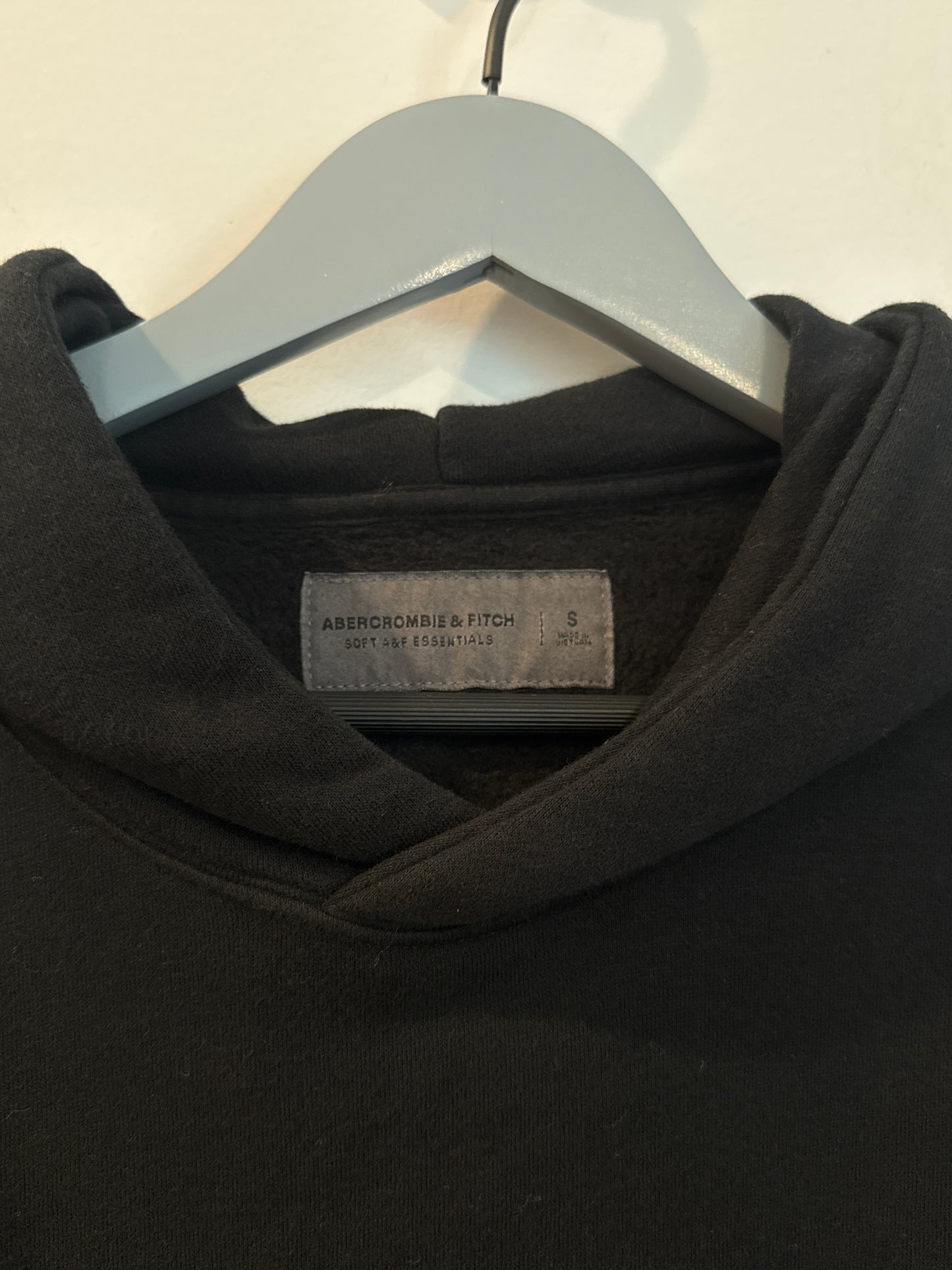 Abercrombie & Fitch Black Hoodie Size Small