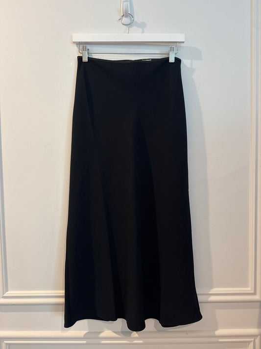 Aritzia Wilfred Black Midi Skirt, Size 4