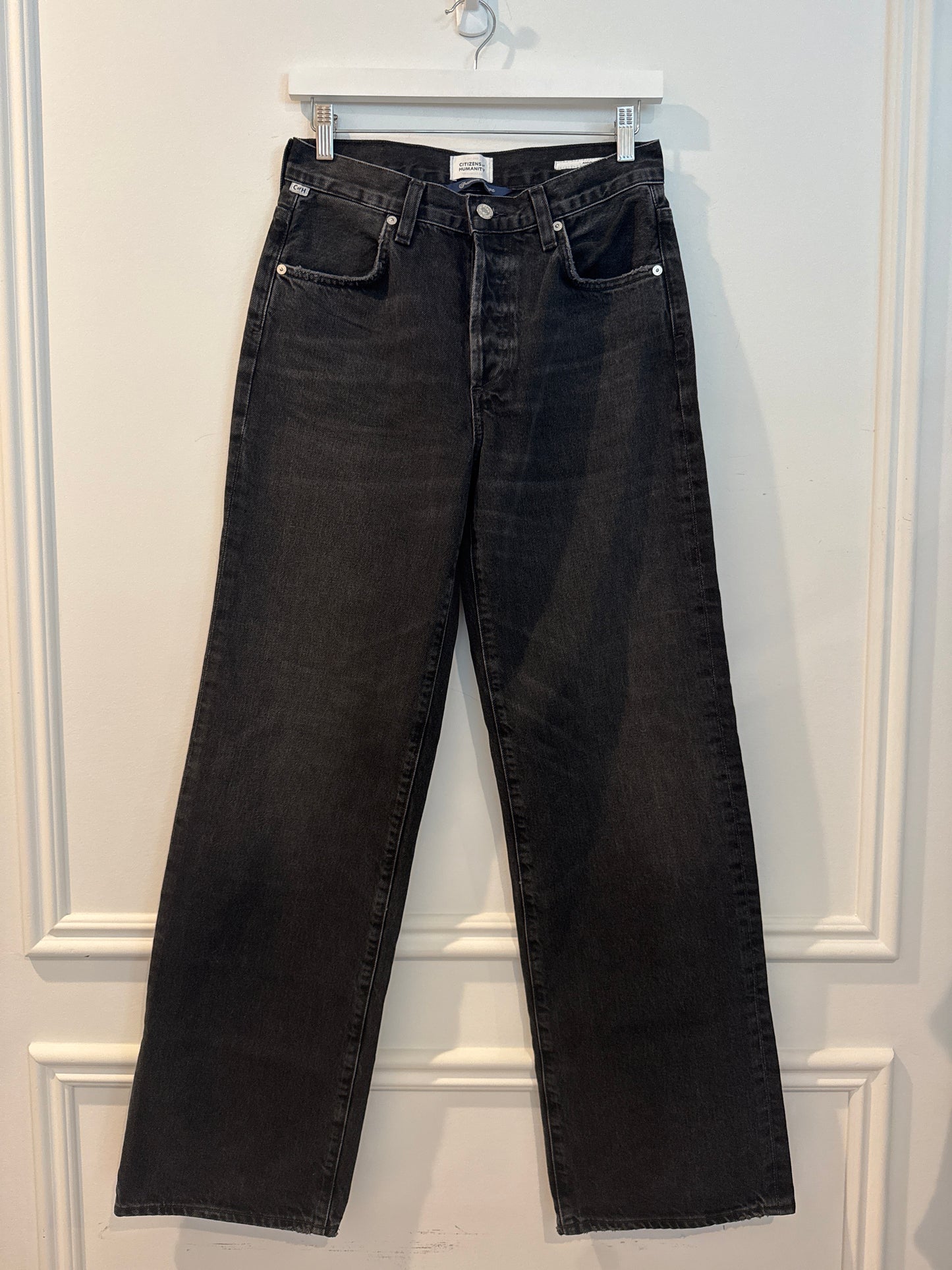 Citizens of Humanity “Annina” Black Denim Jeans, Size 26