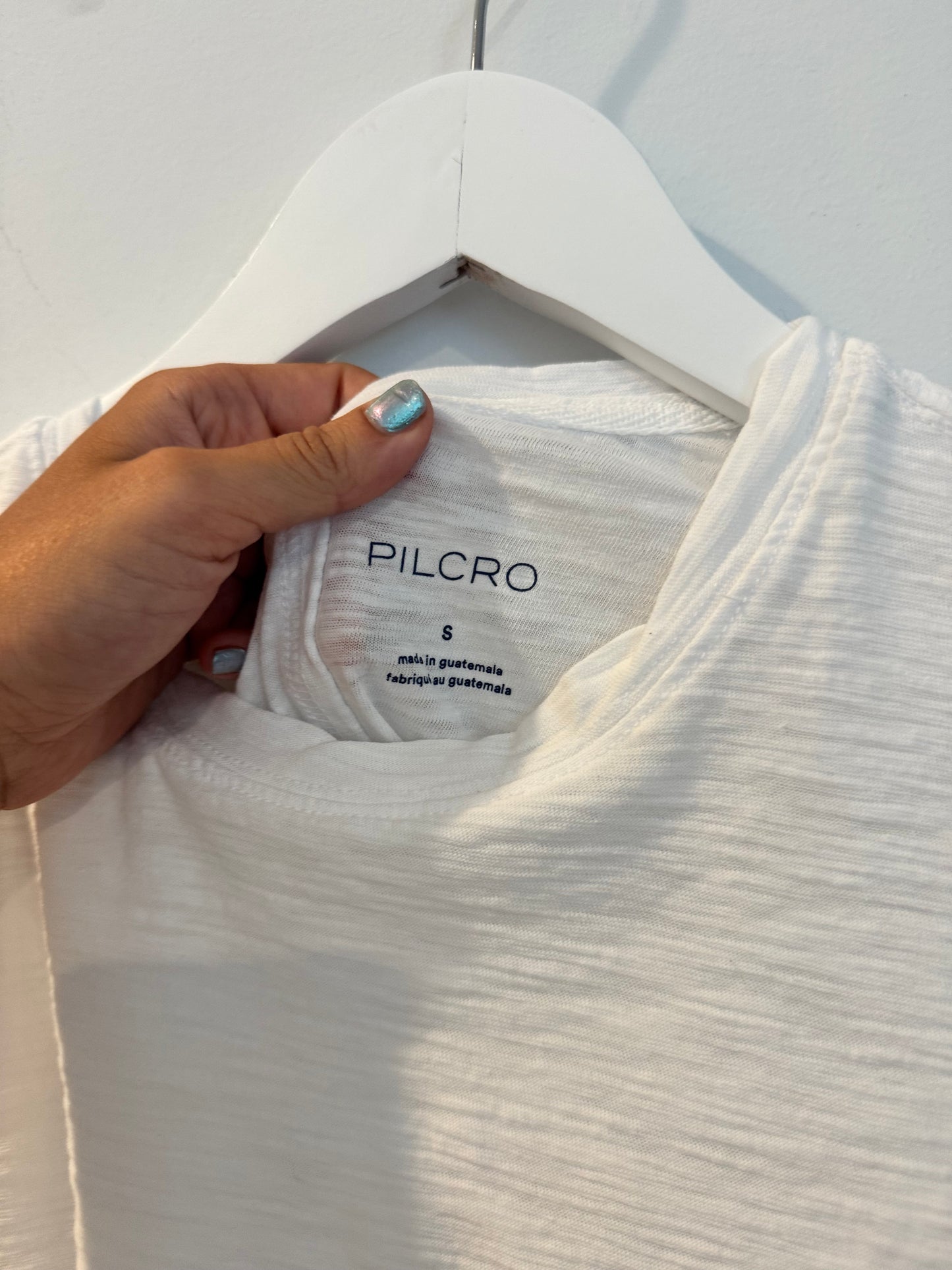 Pilcro White T-shirt, Size Small