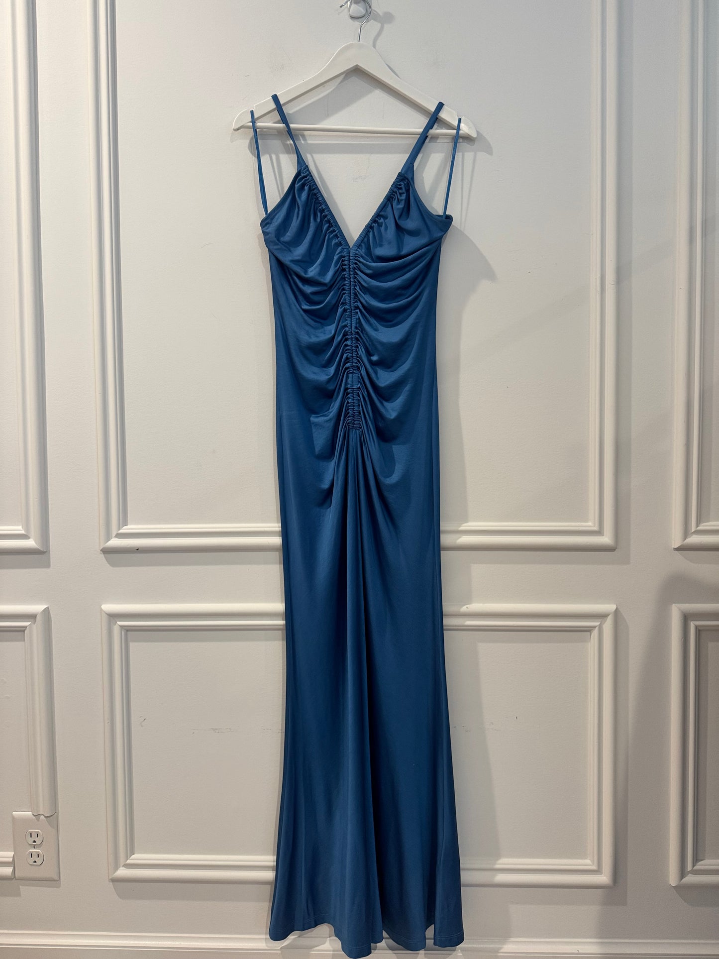 Diane von Furstenberg Gillian Dress, Blue, Size Small