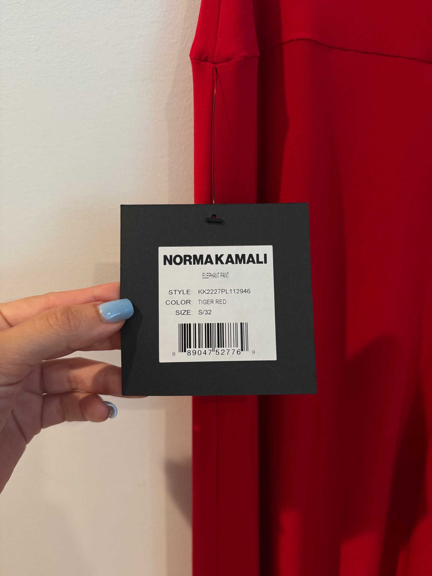 Norma Kamali Elephant Pants, Size Small