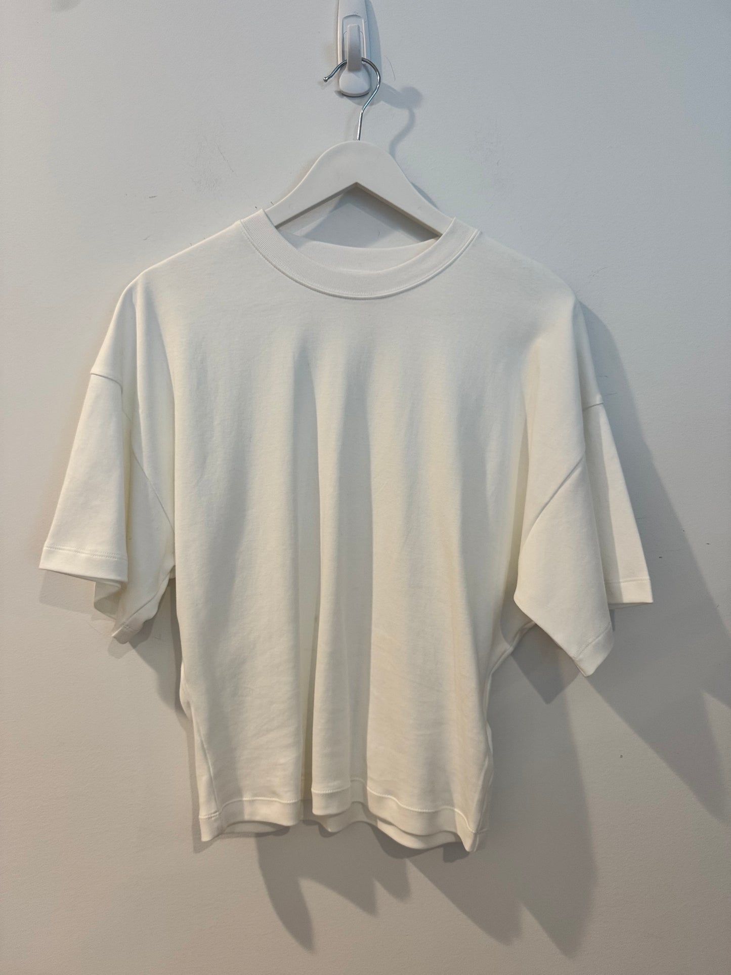 Babaton White Tee, Size Small