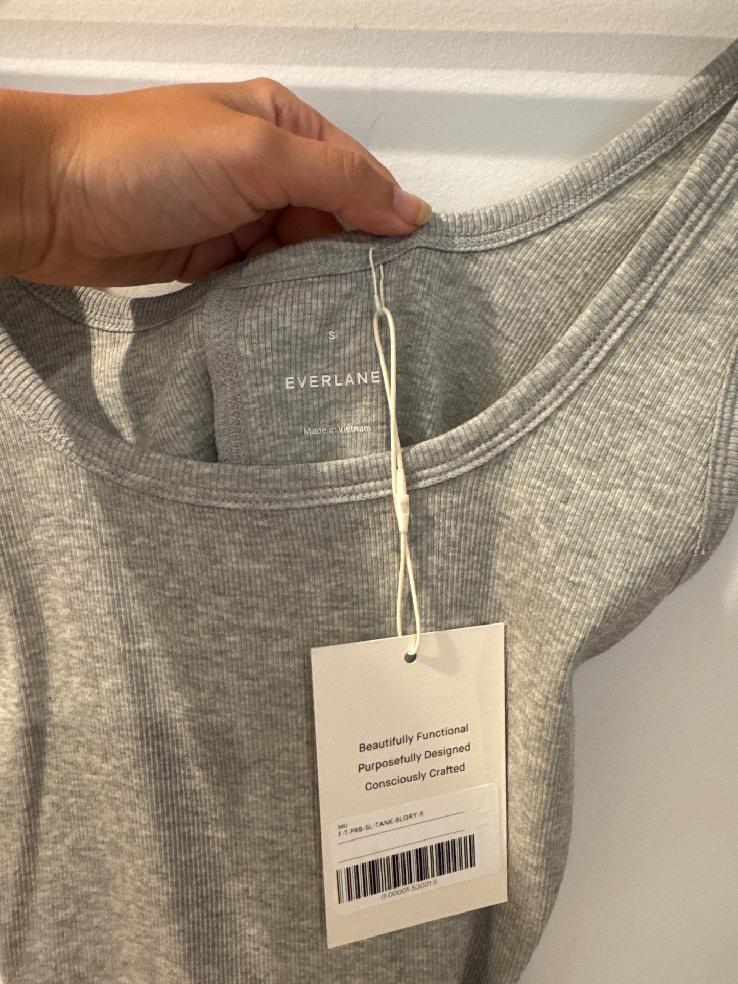 AGOLDE + Everlane Grey Tank Bundle, Both Size Small