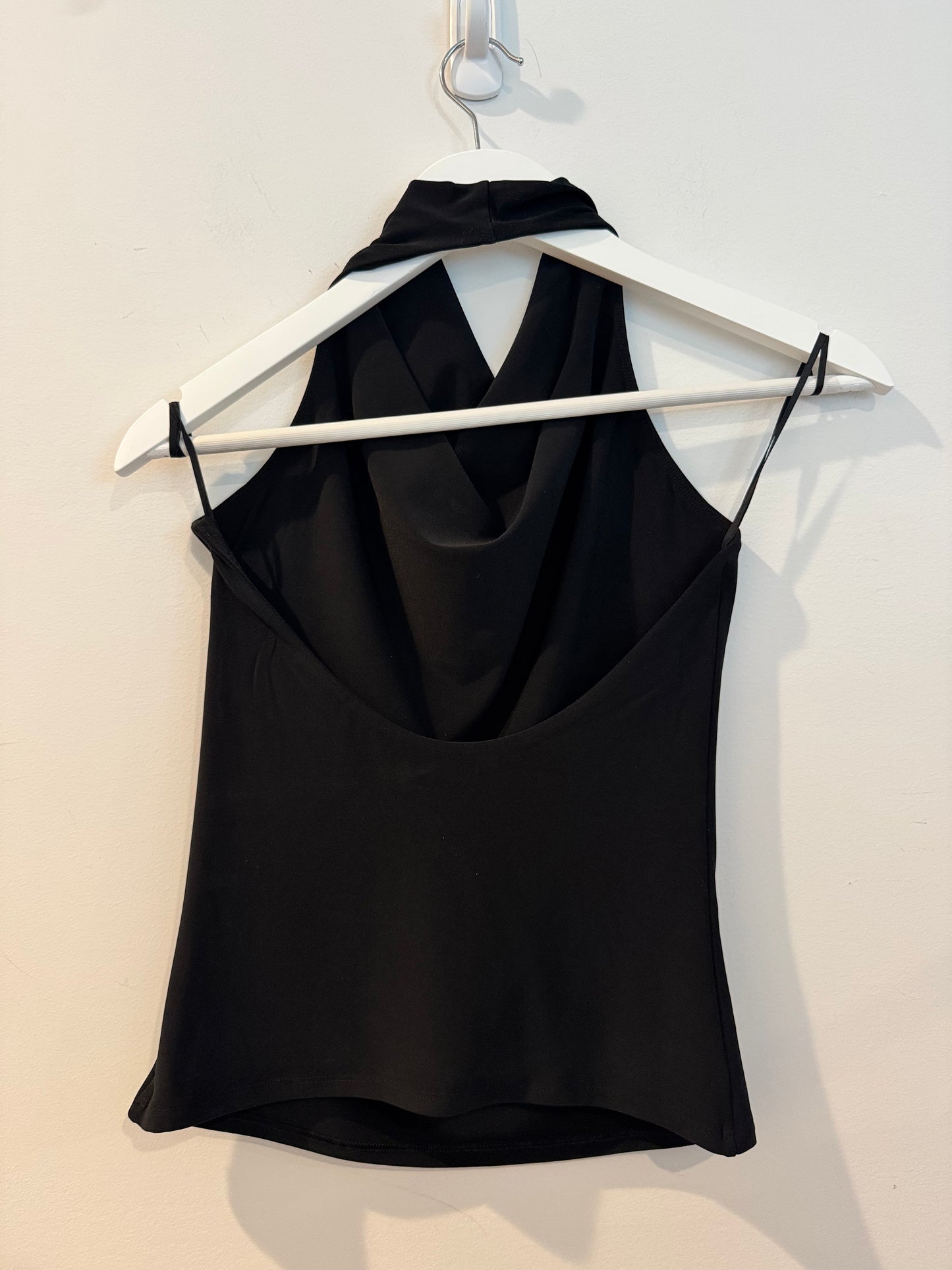 Wilfred Black Halter Top, Size Medium