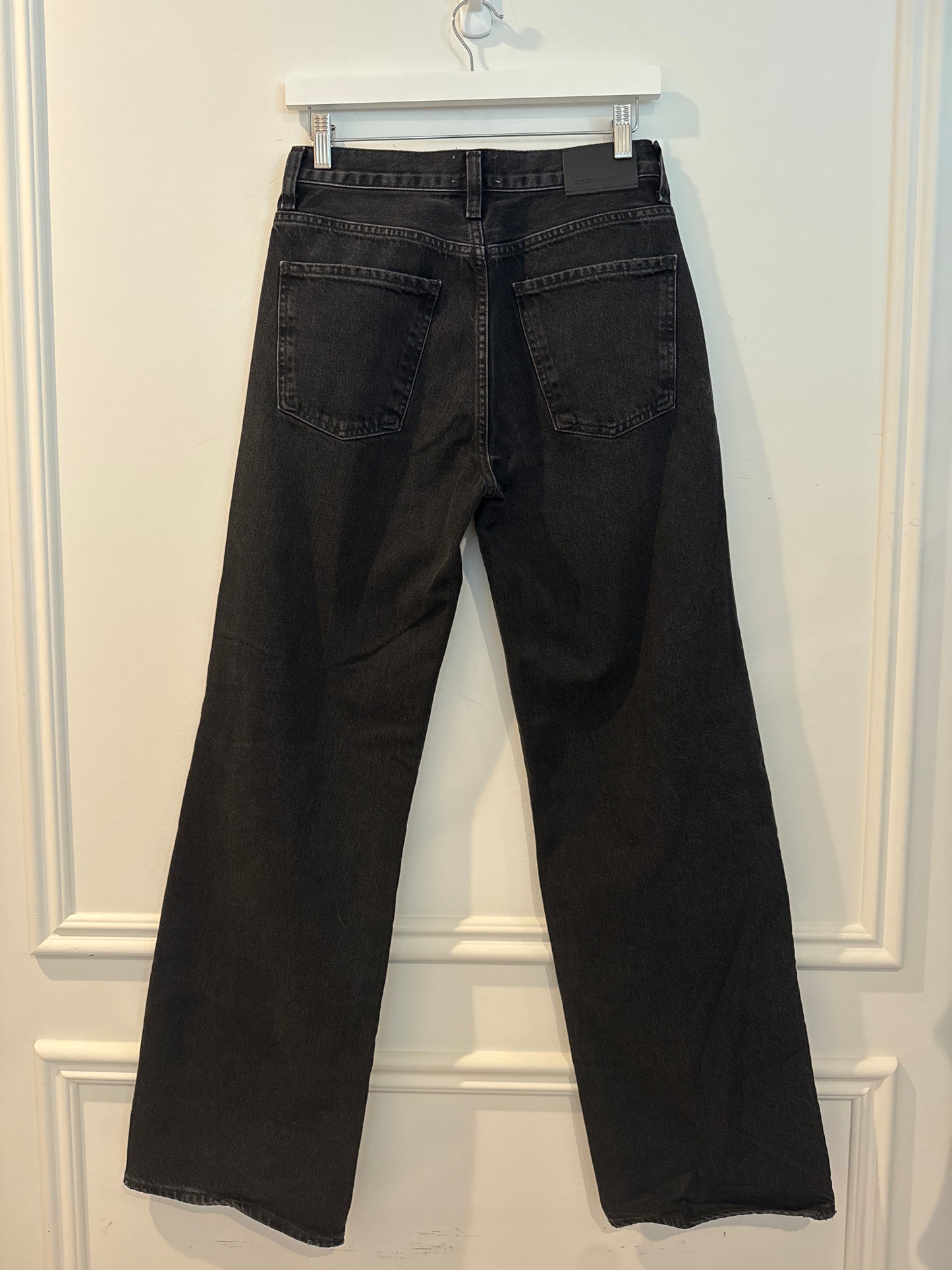Citizens of Humanity “Annina” Black Denim Jeans, Size 26