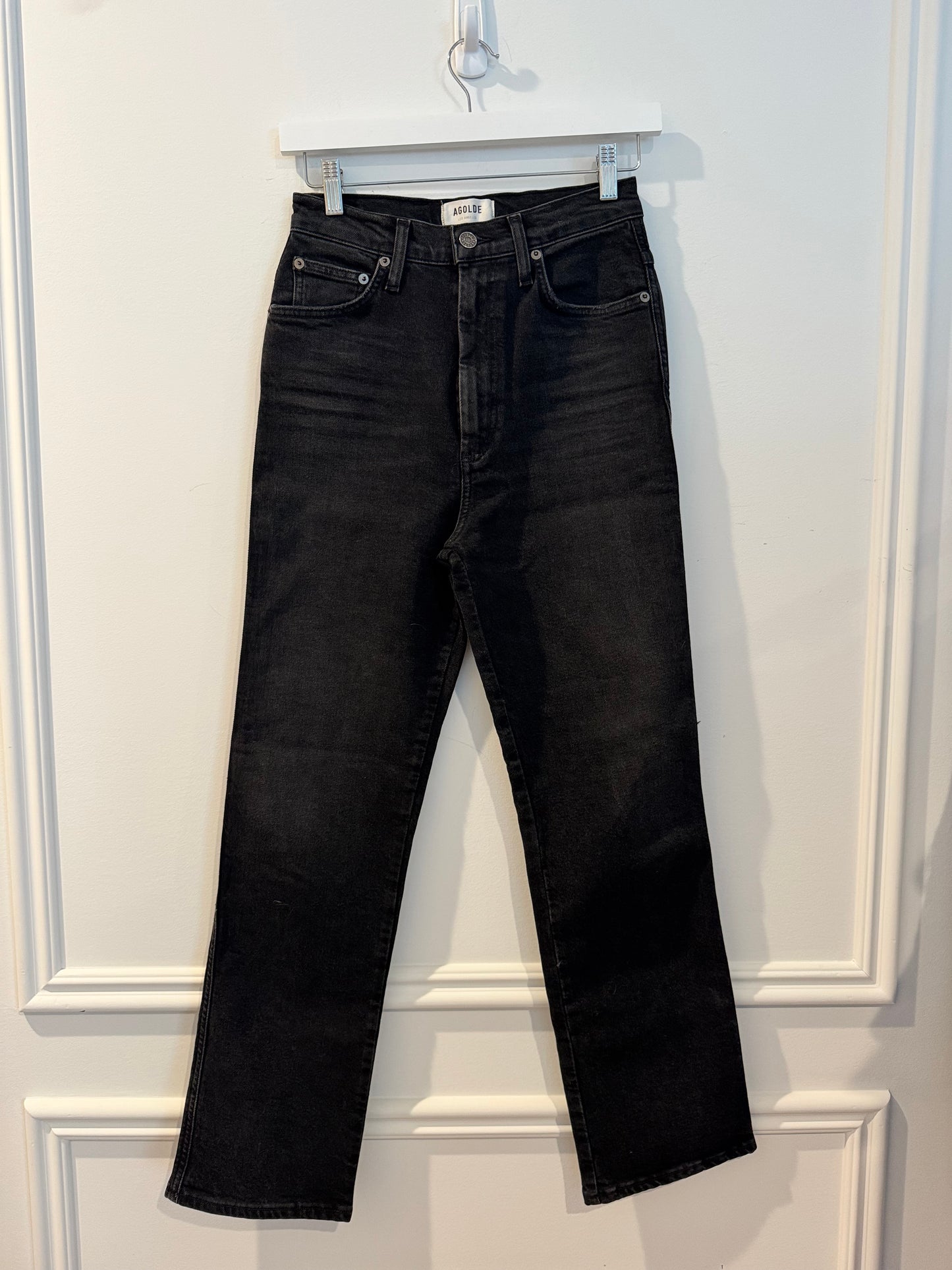 AGOLDE Black Denim Jeans, Size 26