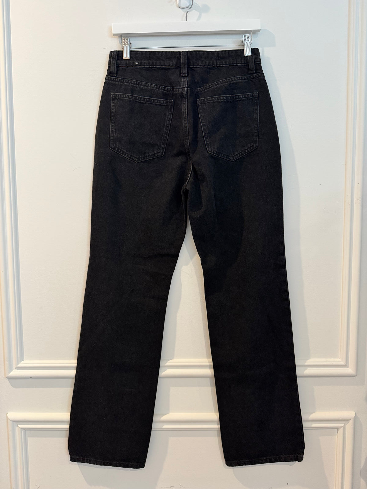 Mango “Matilda” Black Denim Jeans, Size 6