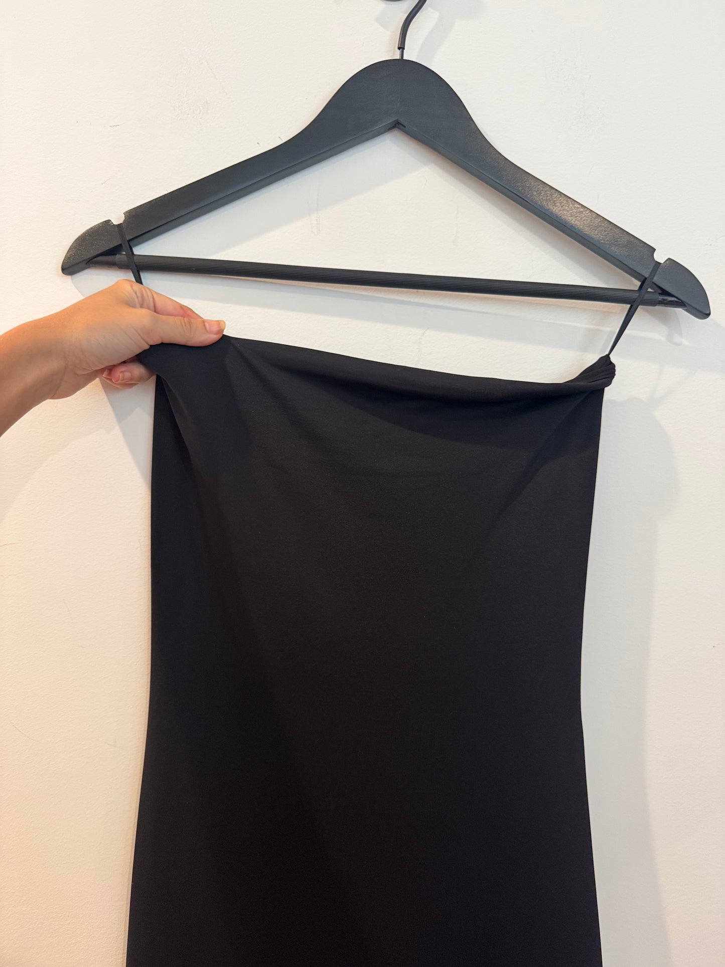 Babaton Strapless Maxi Tube Dress, Size Medium