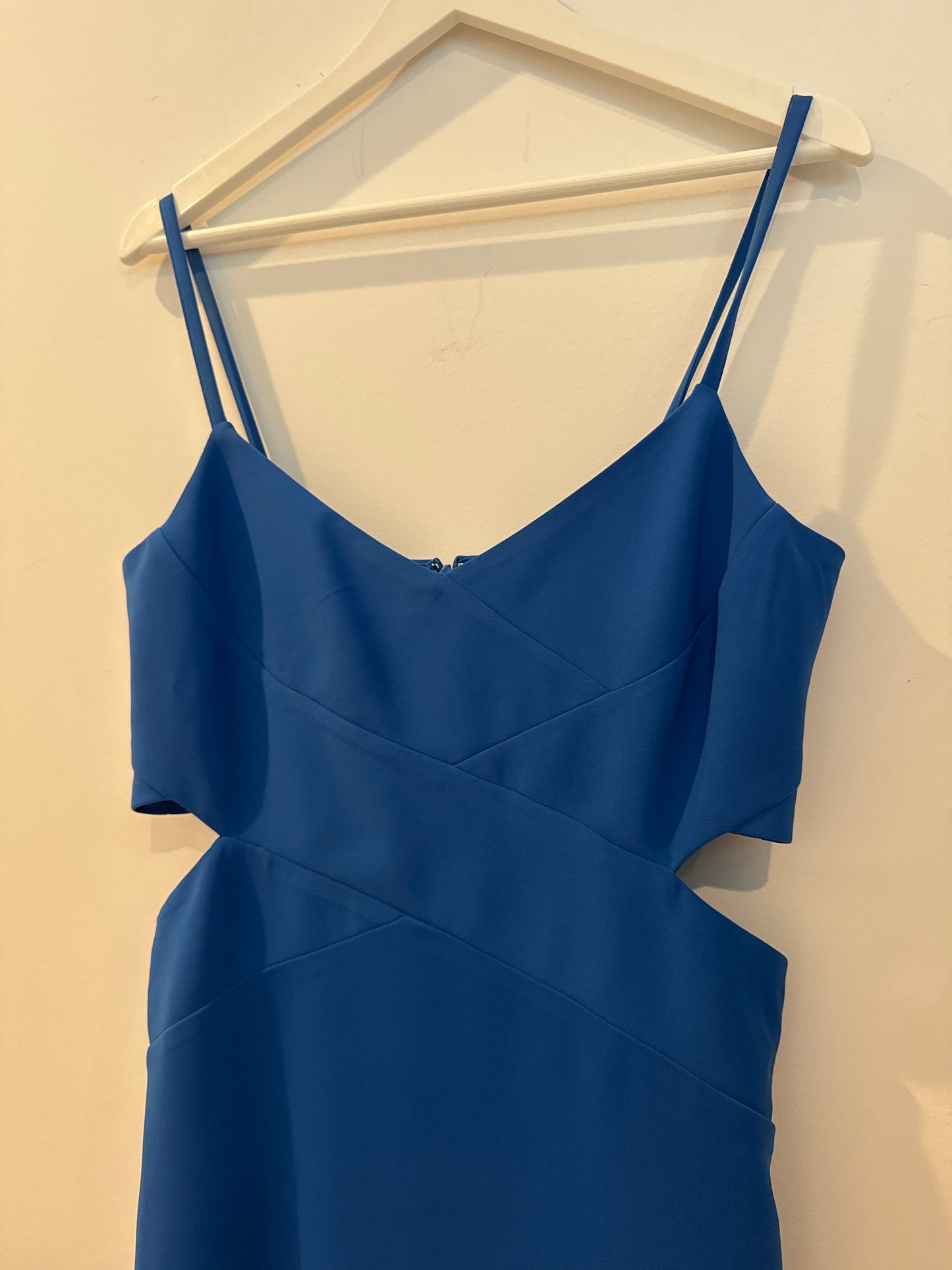 Laundry by Shelli Segal Cutout Stretch Crepe Dress, Size 8