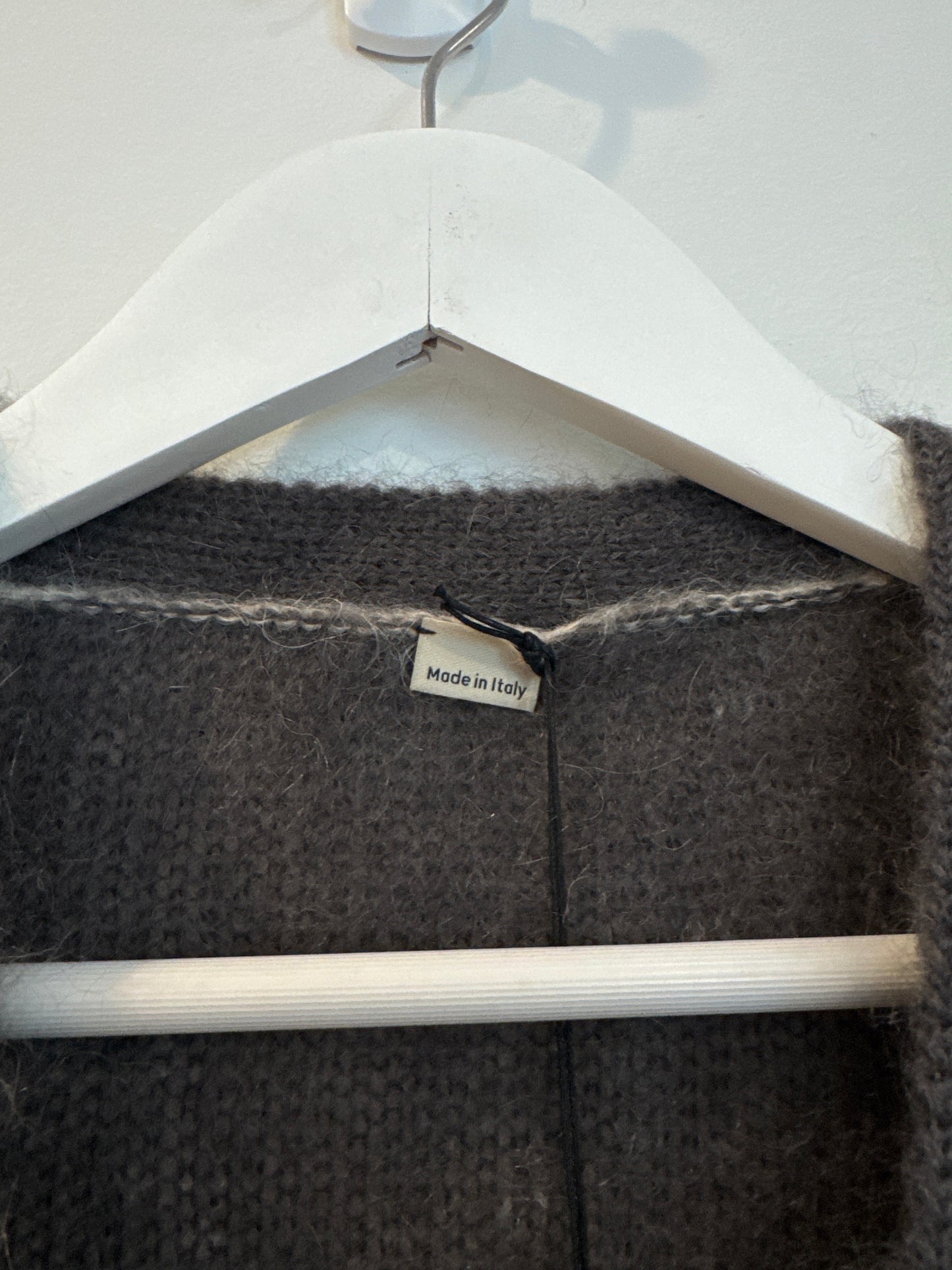 Gucci Reversible GG Mohair Cardigan, Size Medium