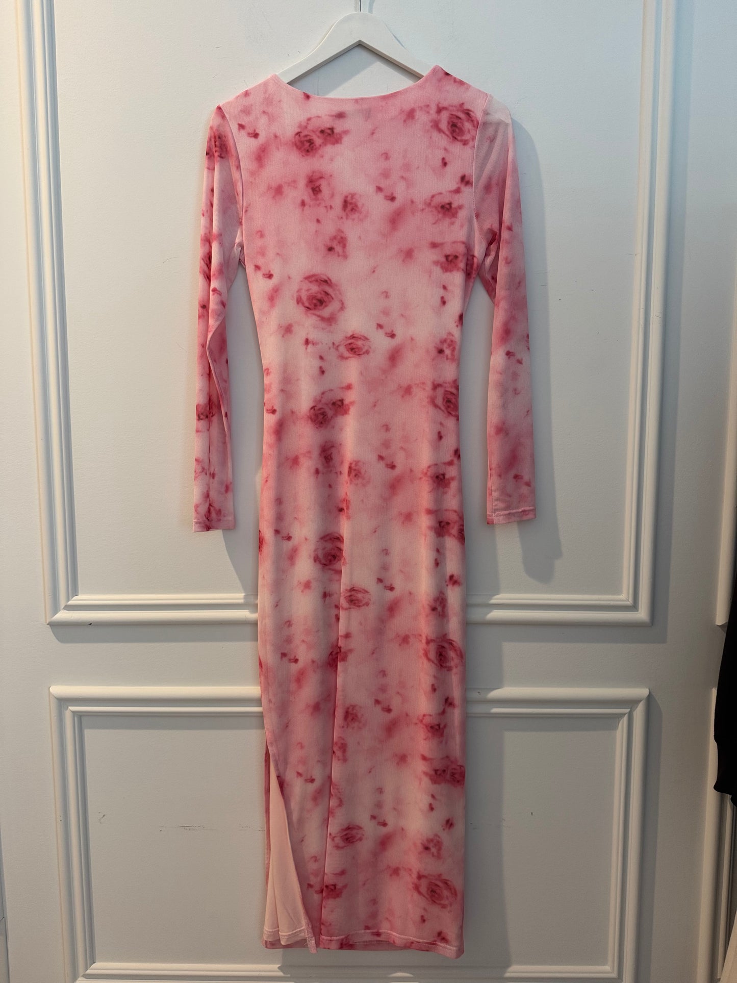 Pretty Garden Long Sleeve Mesh Maxi Dress BUNDLE (2) Both Size Small