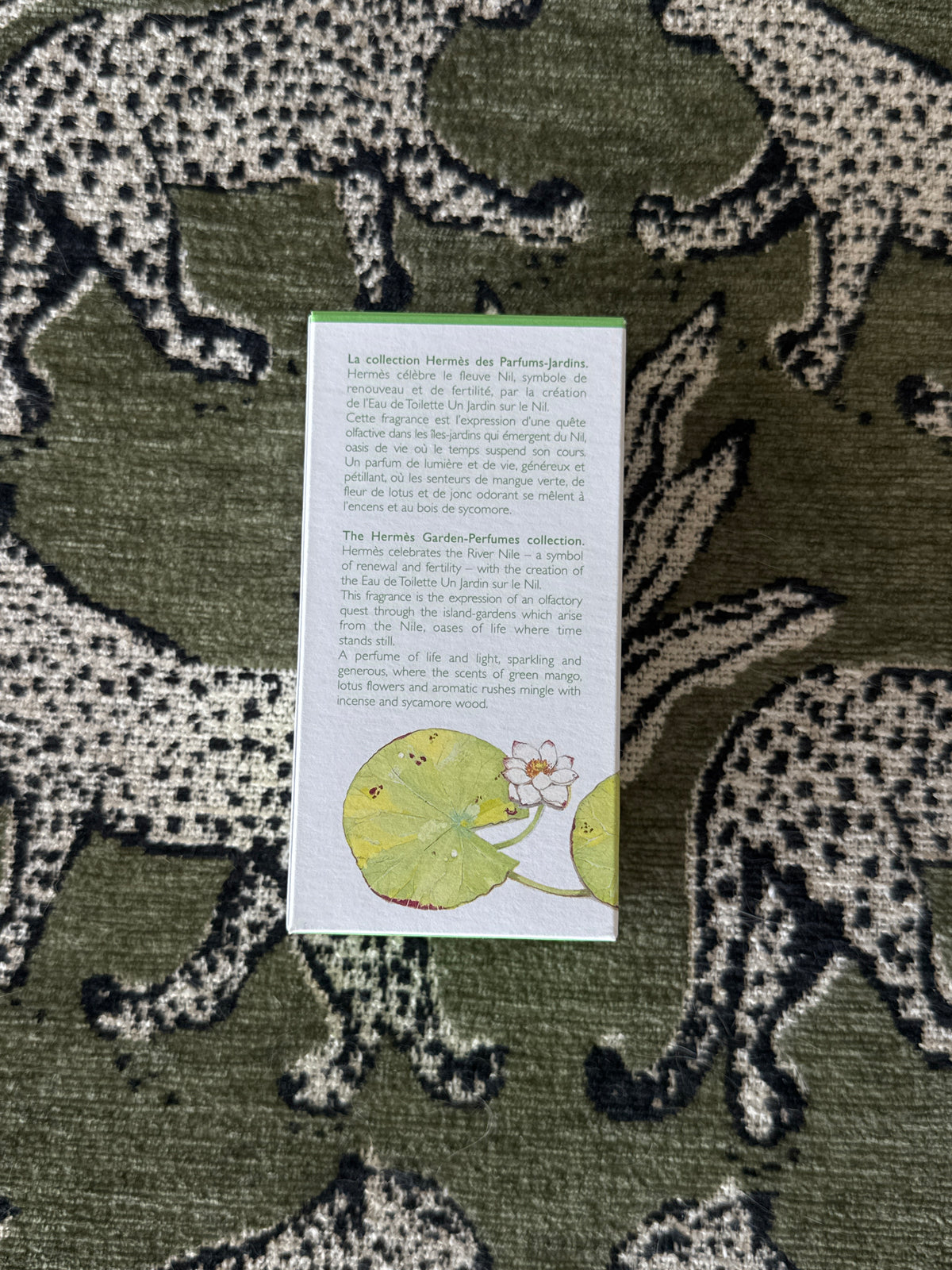 Hermès Un Jardin sur le Nil Eau De Toilette, 1.6fl oz