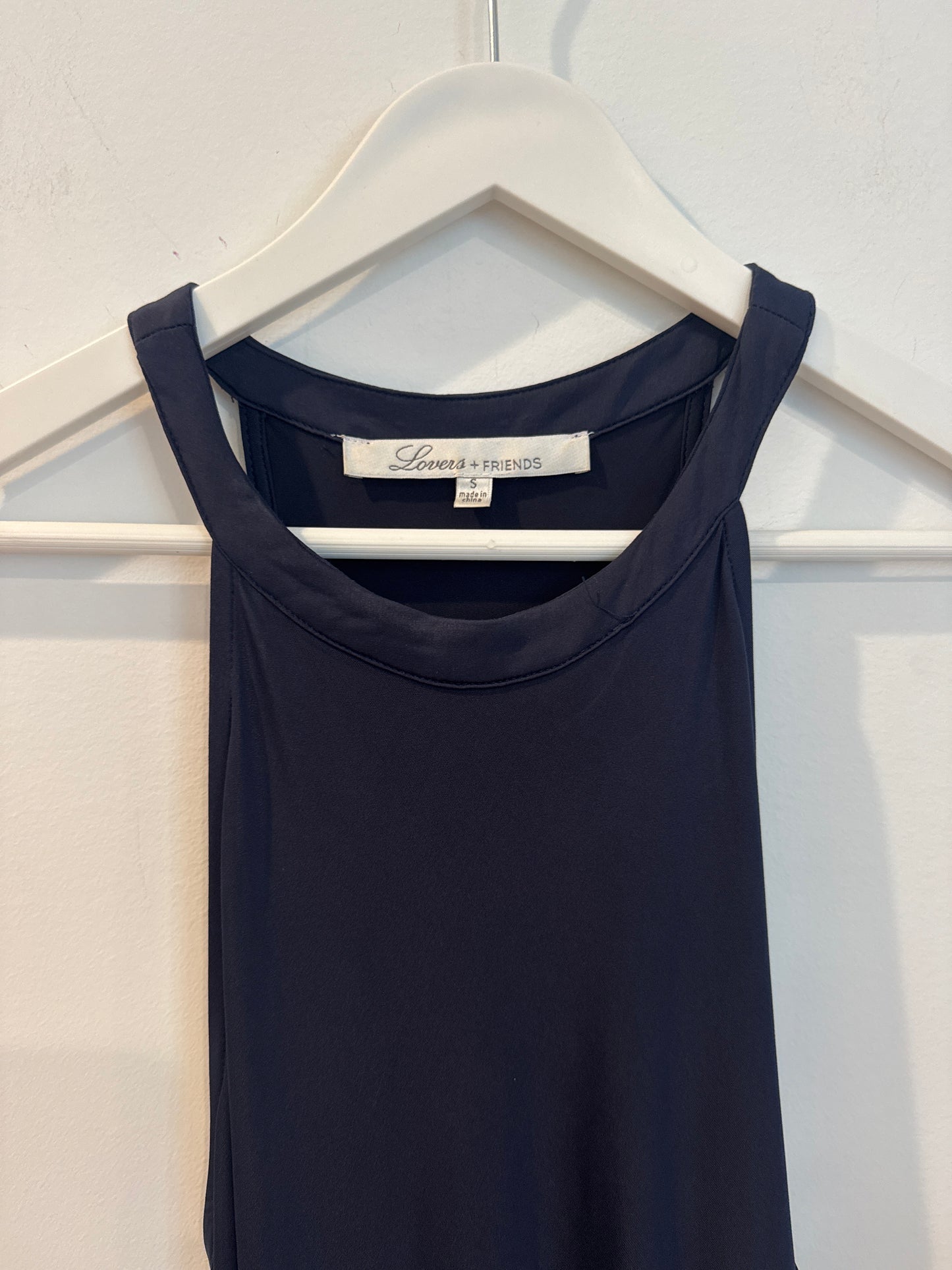 Lovers and Friends Navy Dress, Size Small
