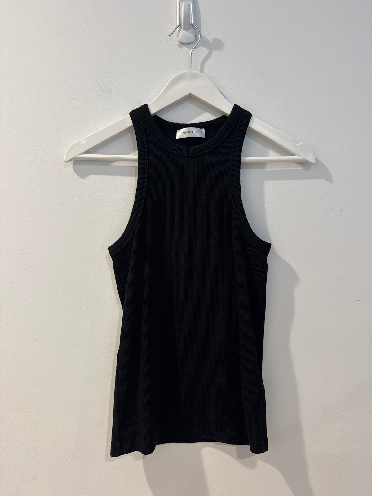 Anine Bing Black Tank, Size Small