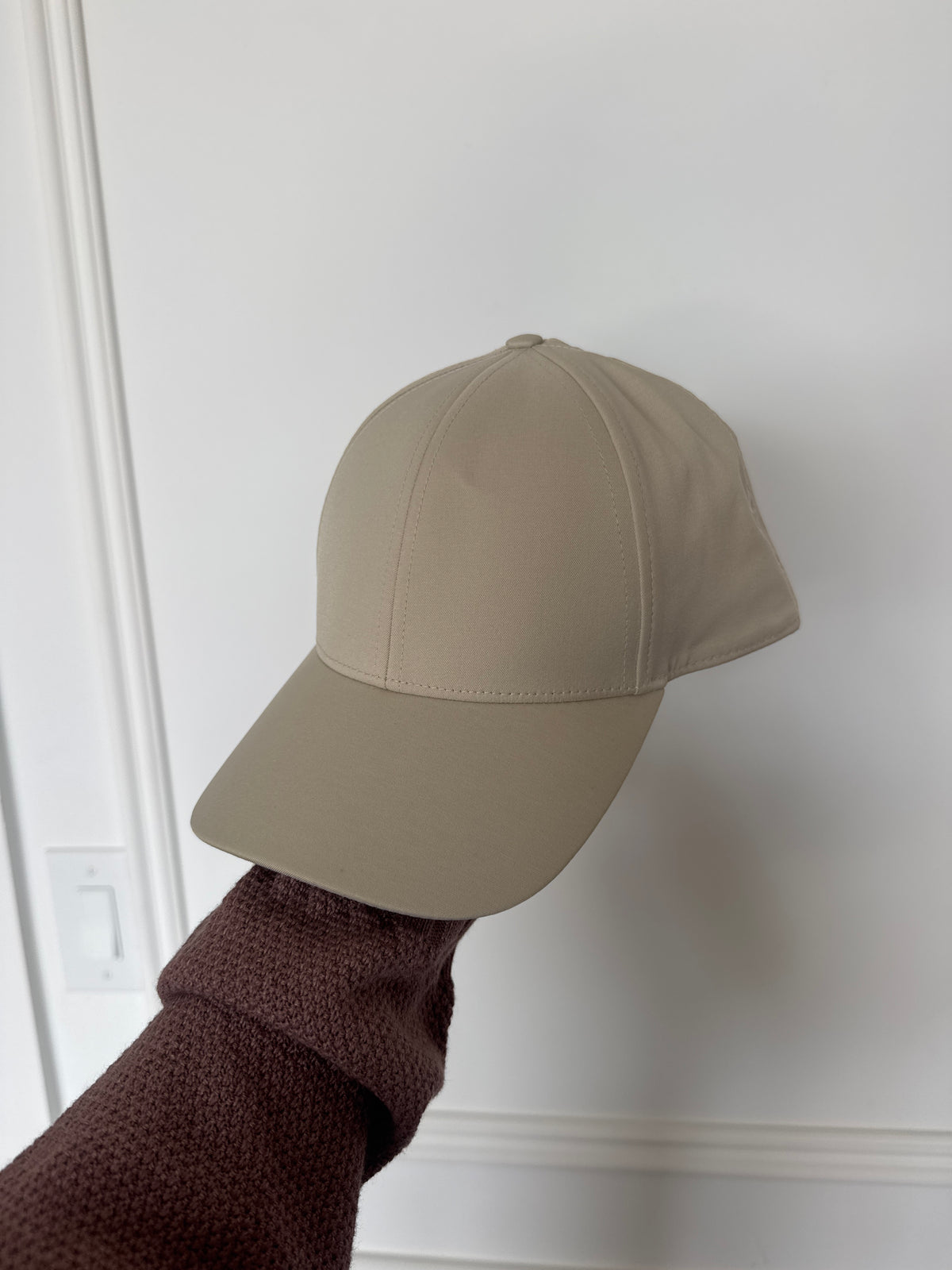 Aritzia Babaton Premiere Baseball Hat, Tan