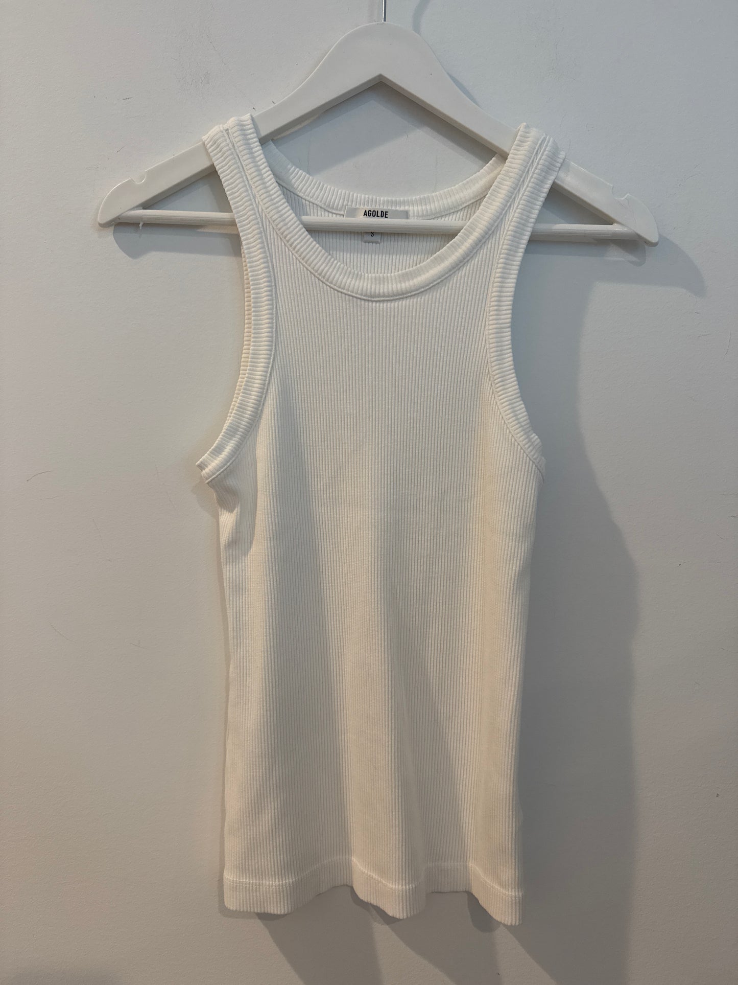 AGOLDE White Tank, Size Small