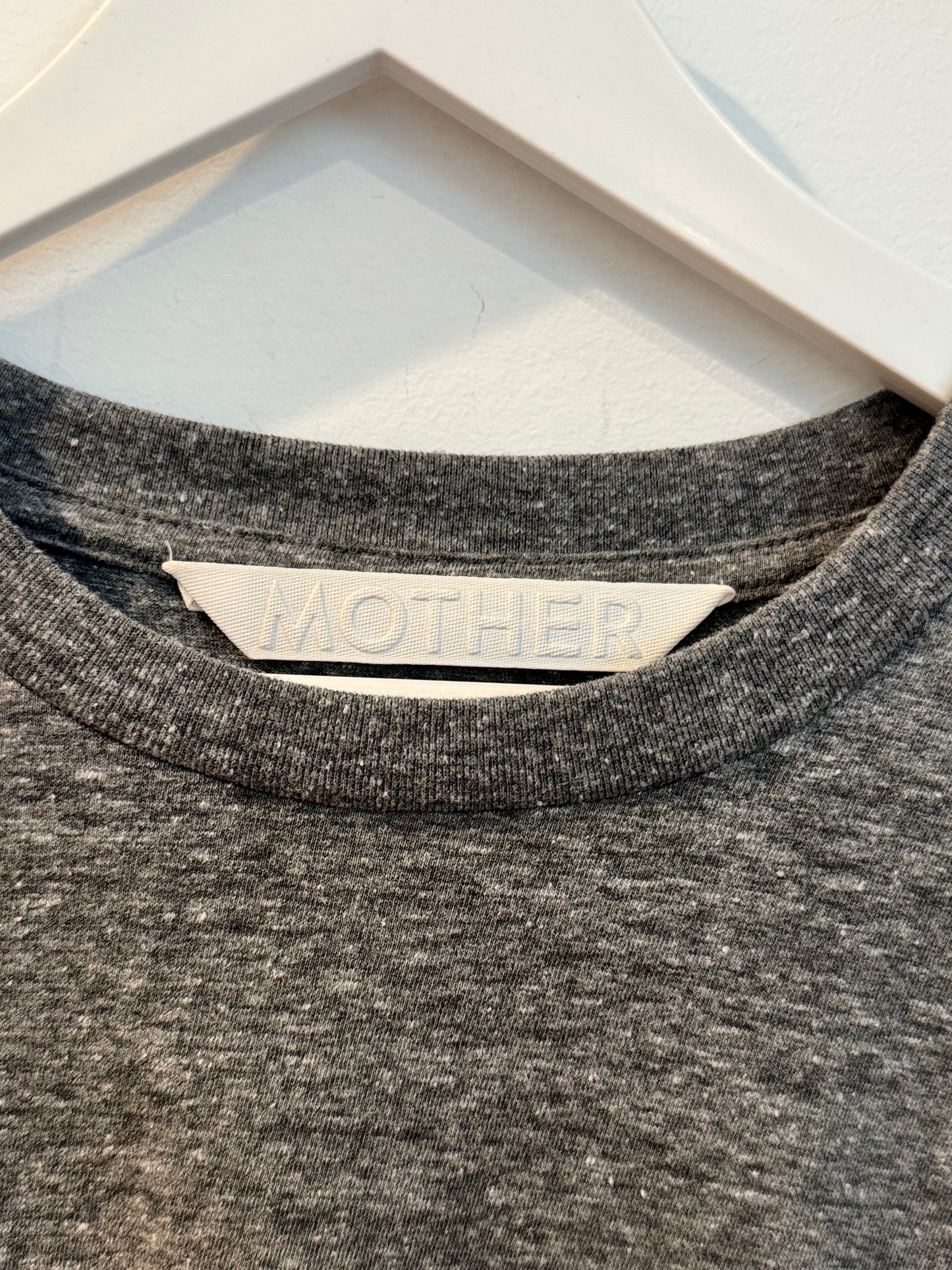 MOTHER Grey T-shirt, size Medium
