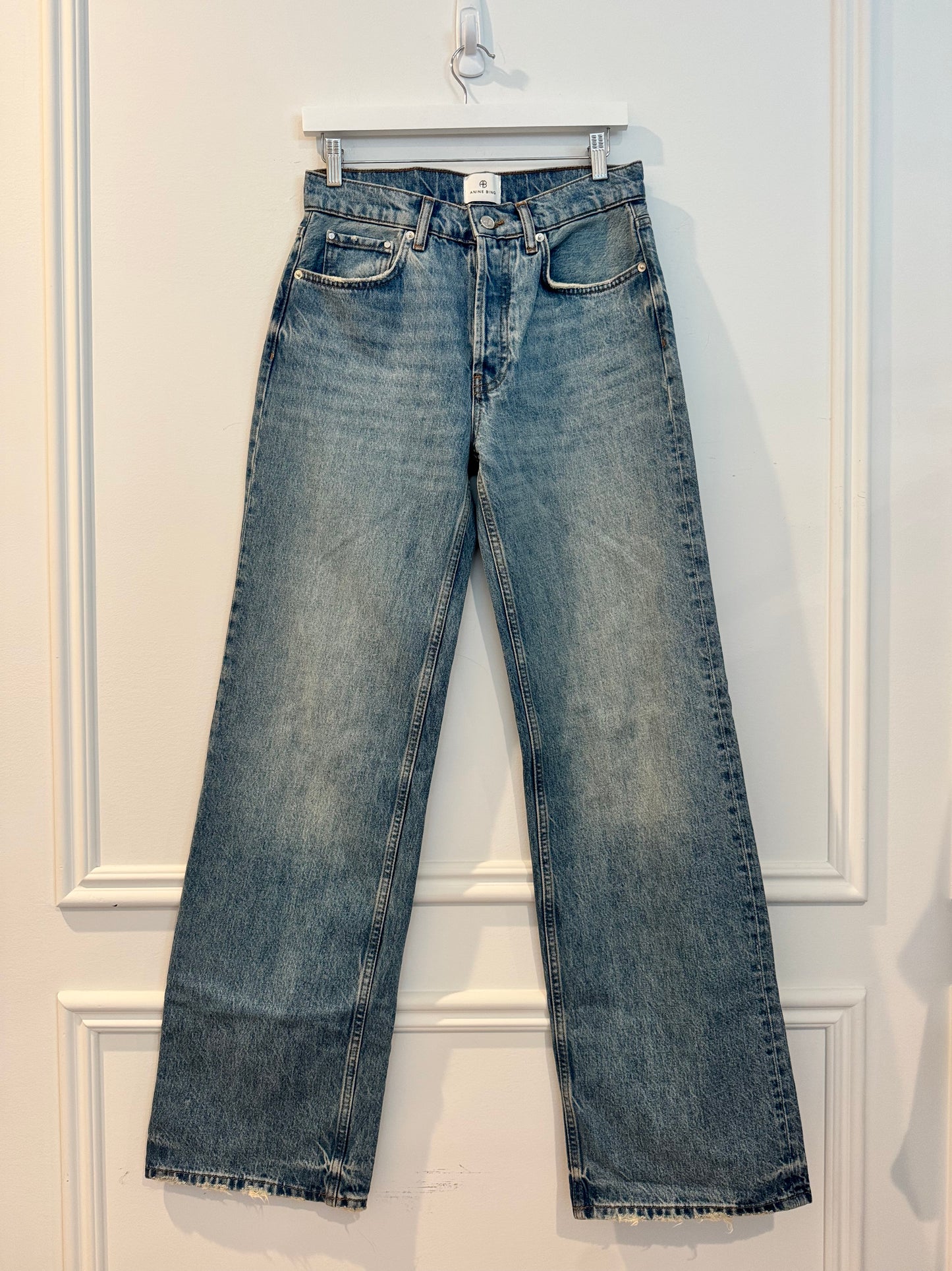 Anine Bing Wide Leg Jeans, Size 26