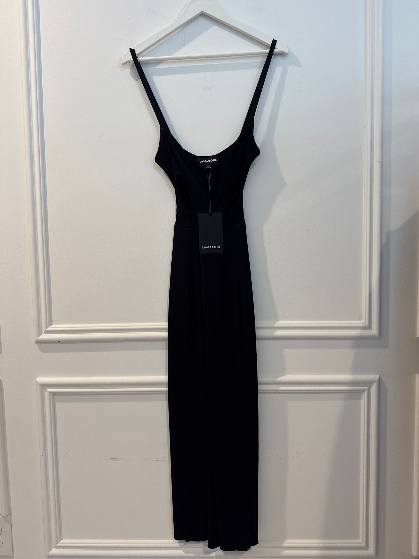 Lamarque Lidia Black Maxi Dress, Size Small
