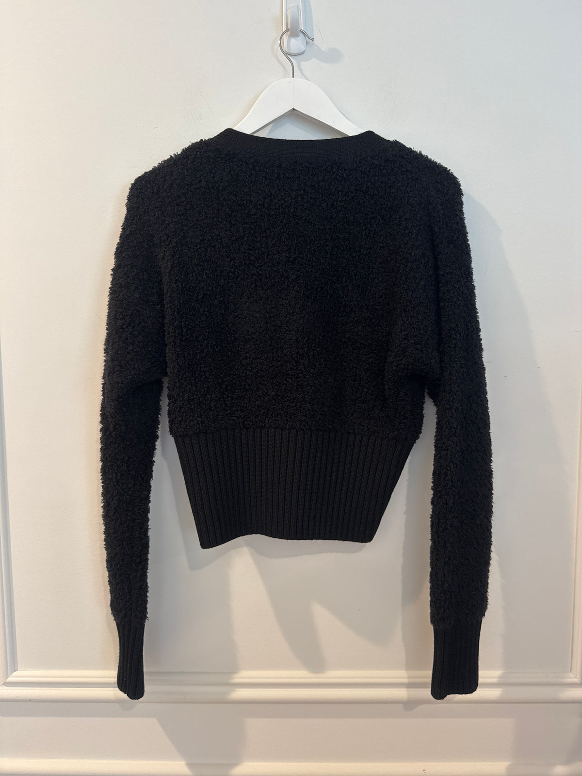 Wilfred “Duchess” Cardigan, Black, Size Medium