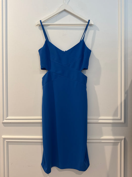 Laundry by Shelli Segal Cutout Stretch Crepe Dress, Size 8