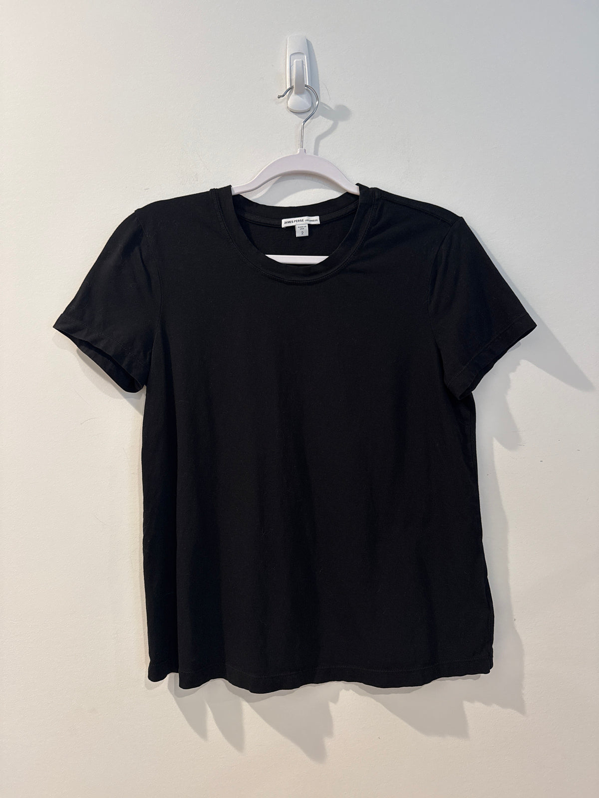 James Perse Black Tee-shirt, Size S/2