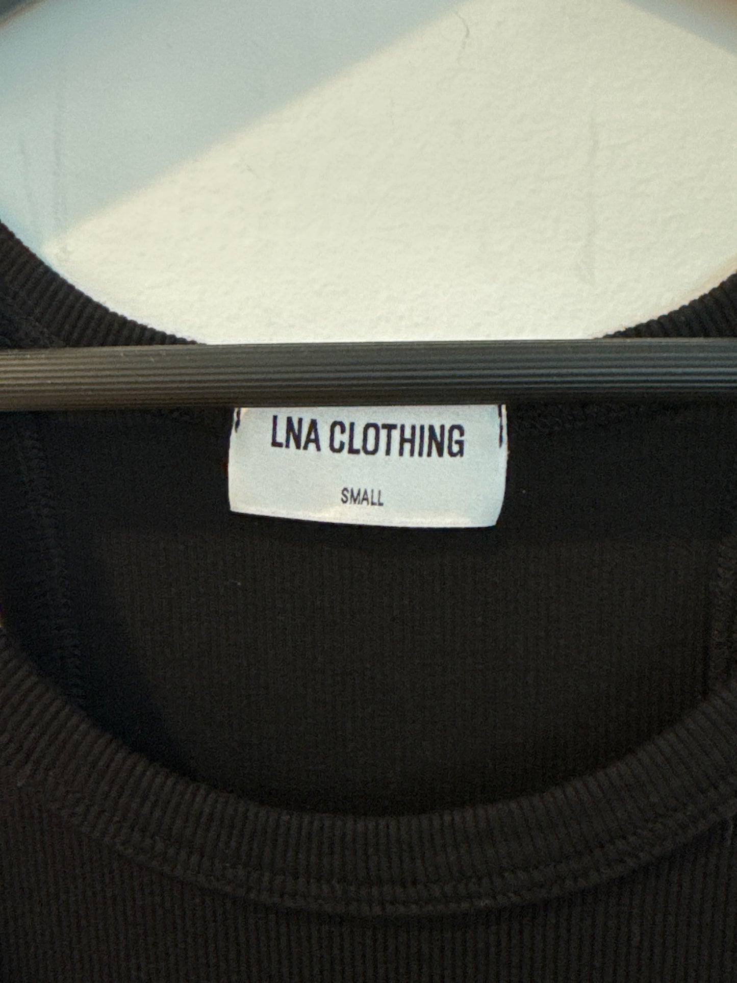 LNA + Everlane Black Tank Top Bundle, Both Size Small