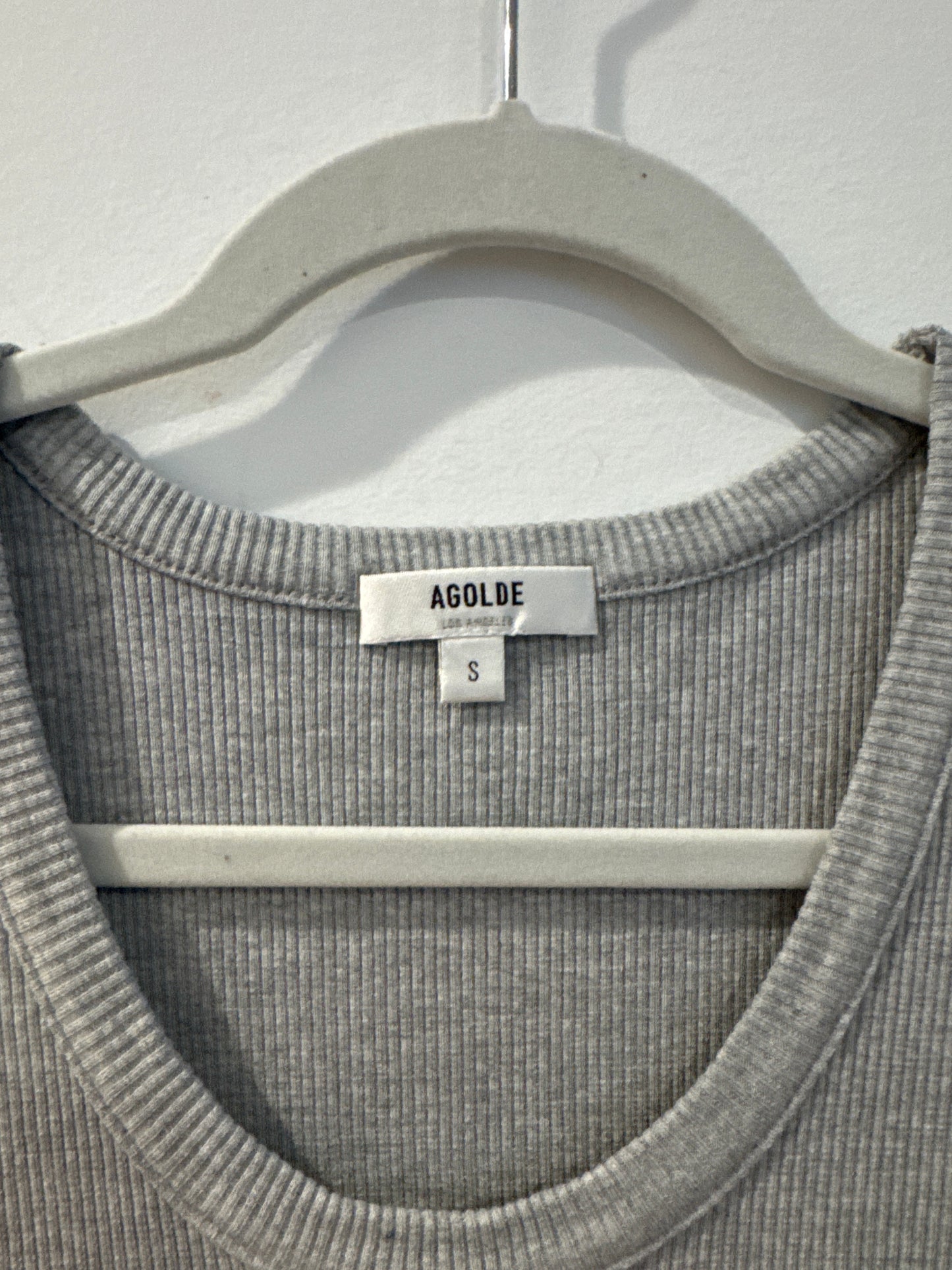 AGOLDE + Everlane Grey Tank Bundle, Both Size Small