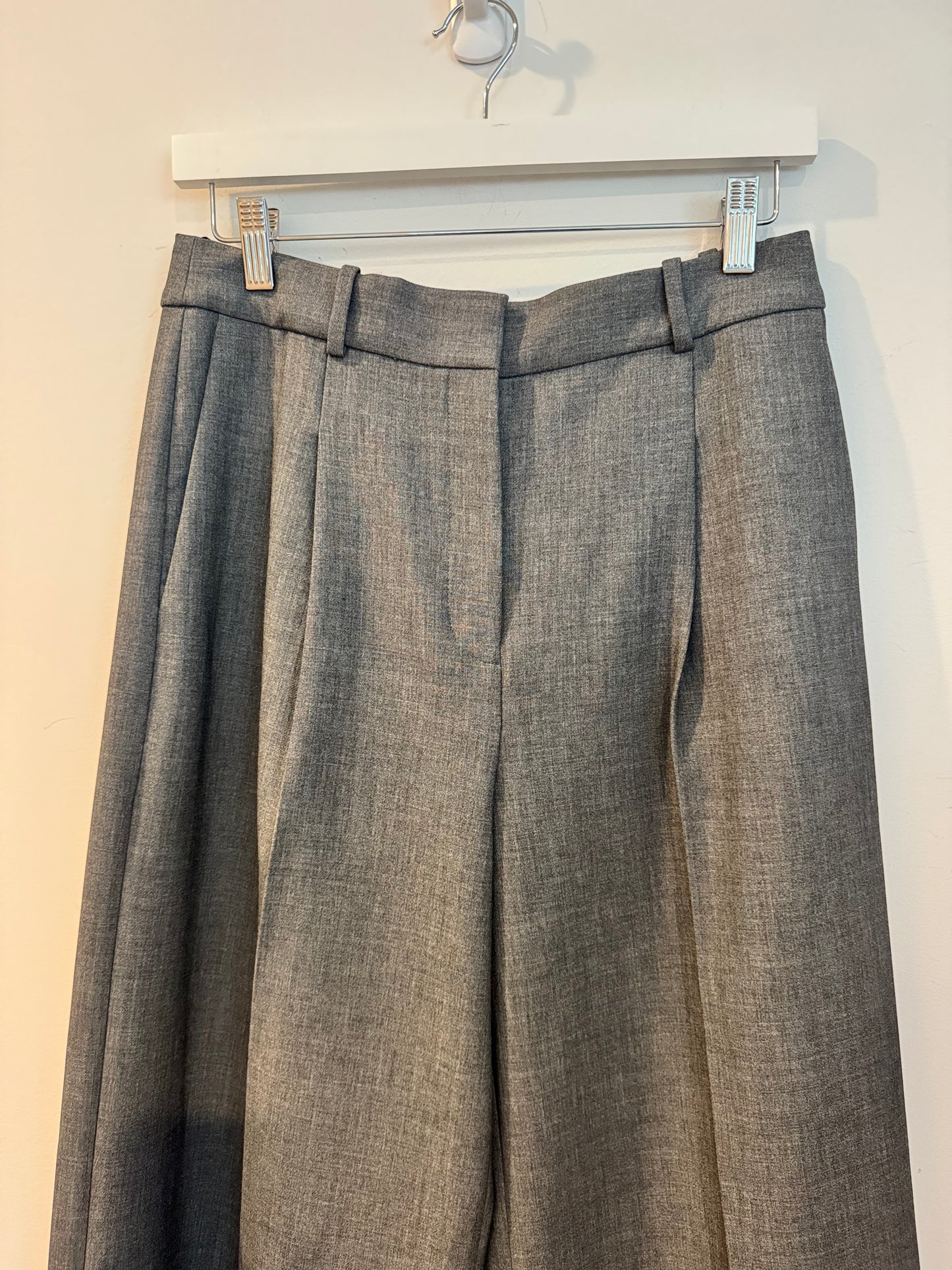 Babaton Grey Trousers, Size 4
